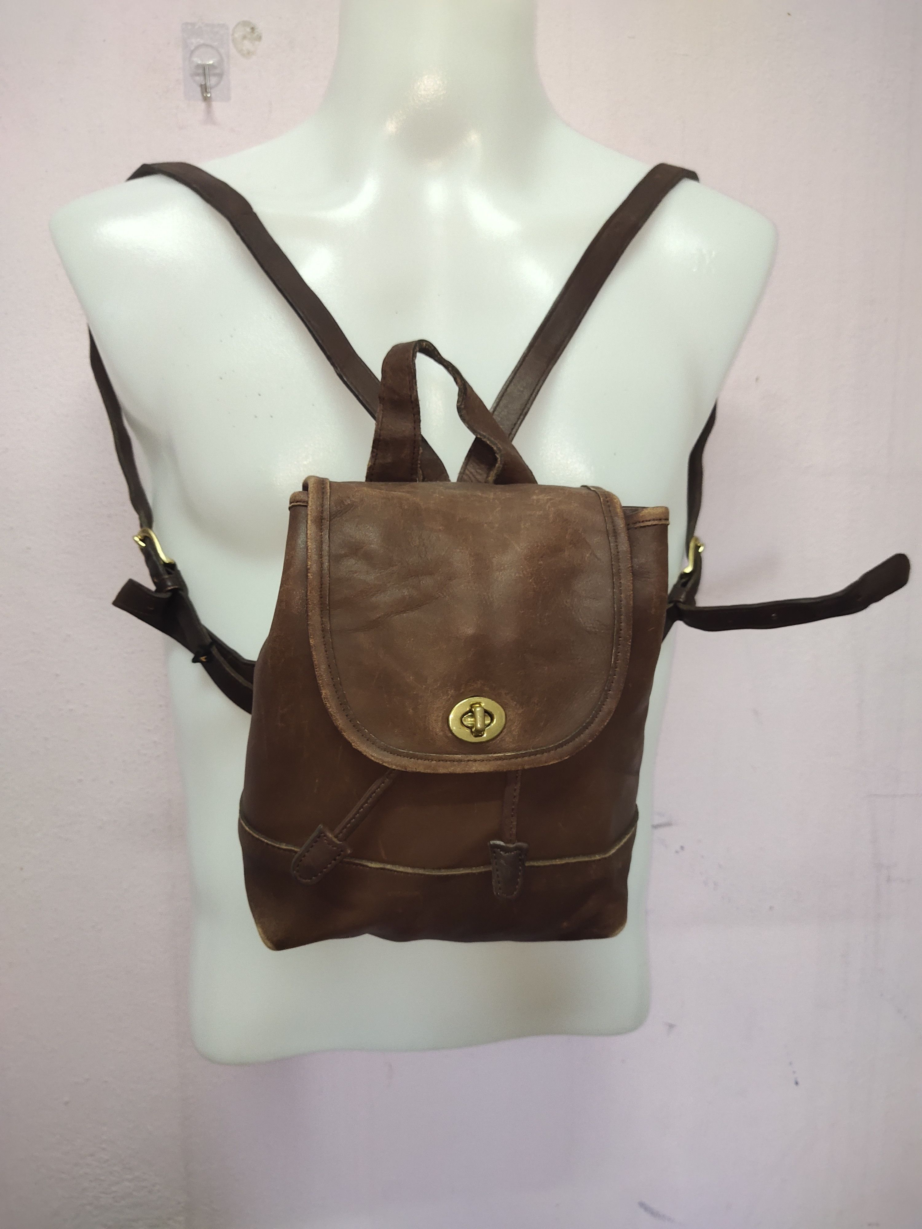 Coach × Genuine Leather × Vintage Vintage Coach Mini Court 