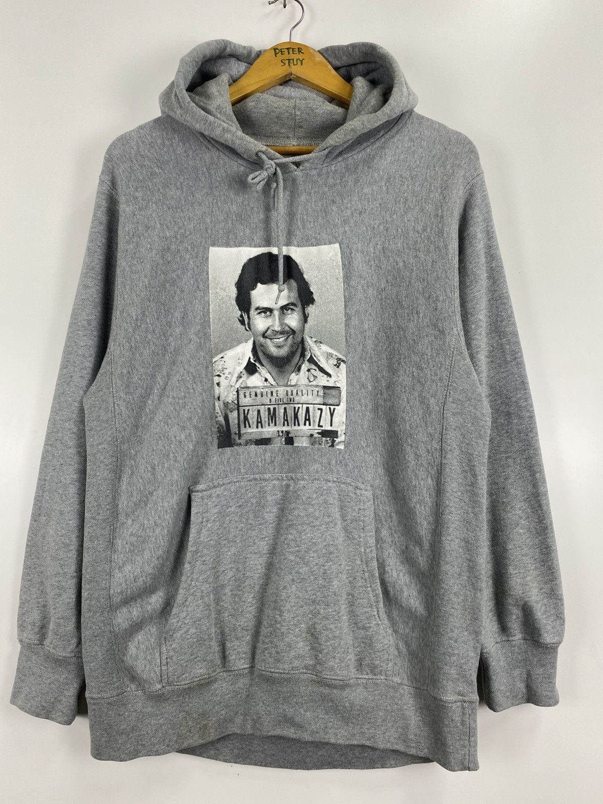Vintage Vintage Pablo Escobar Hoodies Size US M / EU 48-50 / 2 - 3 Thumbnail