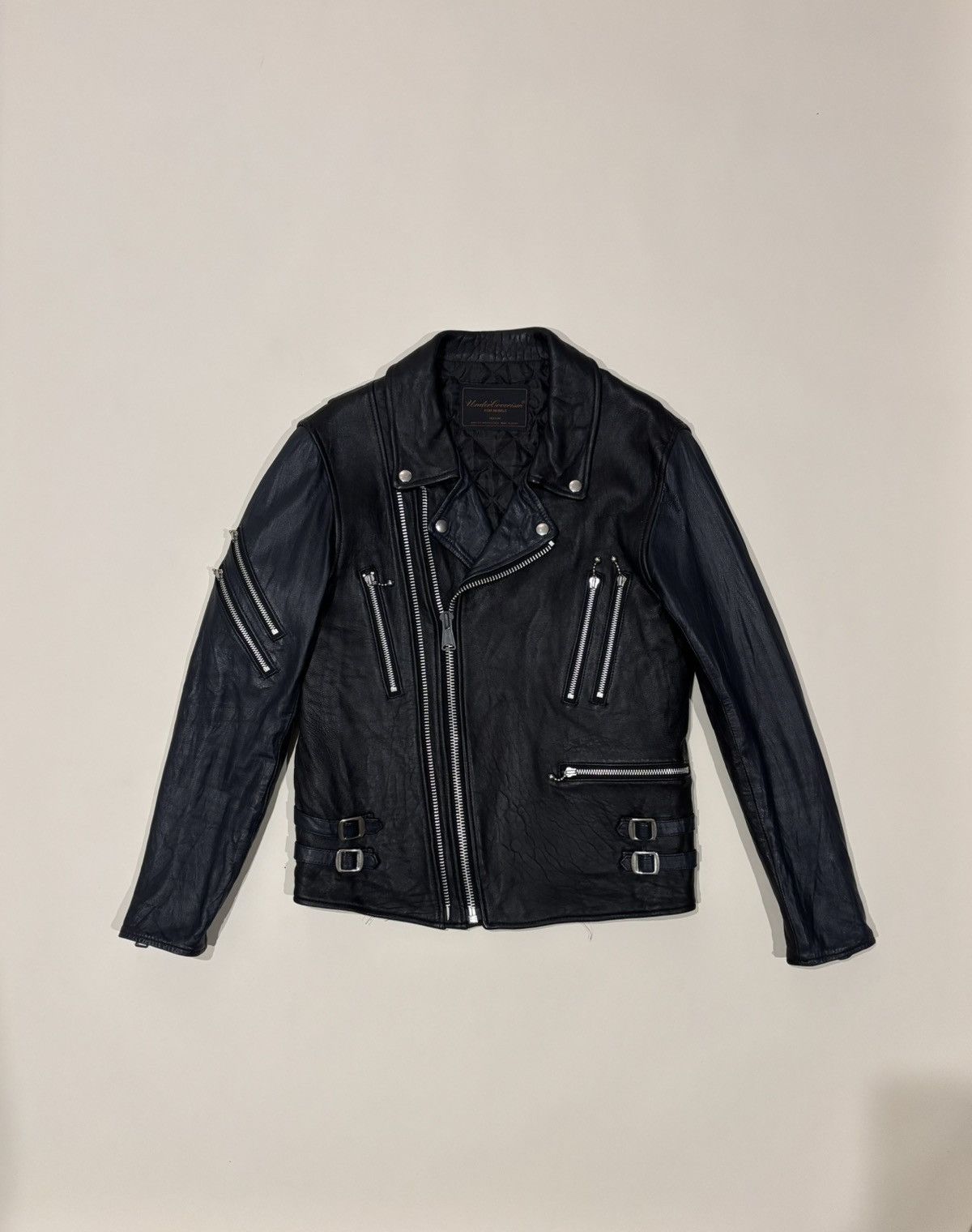 Undercover Thom Yorke Rider Leather Jacket AW13 Anatomicouture