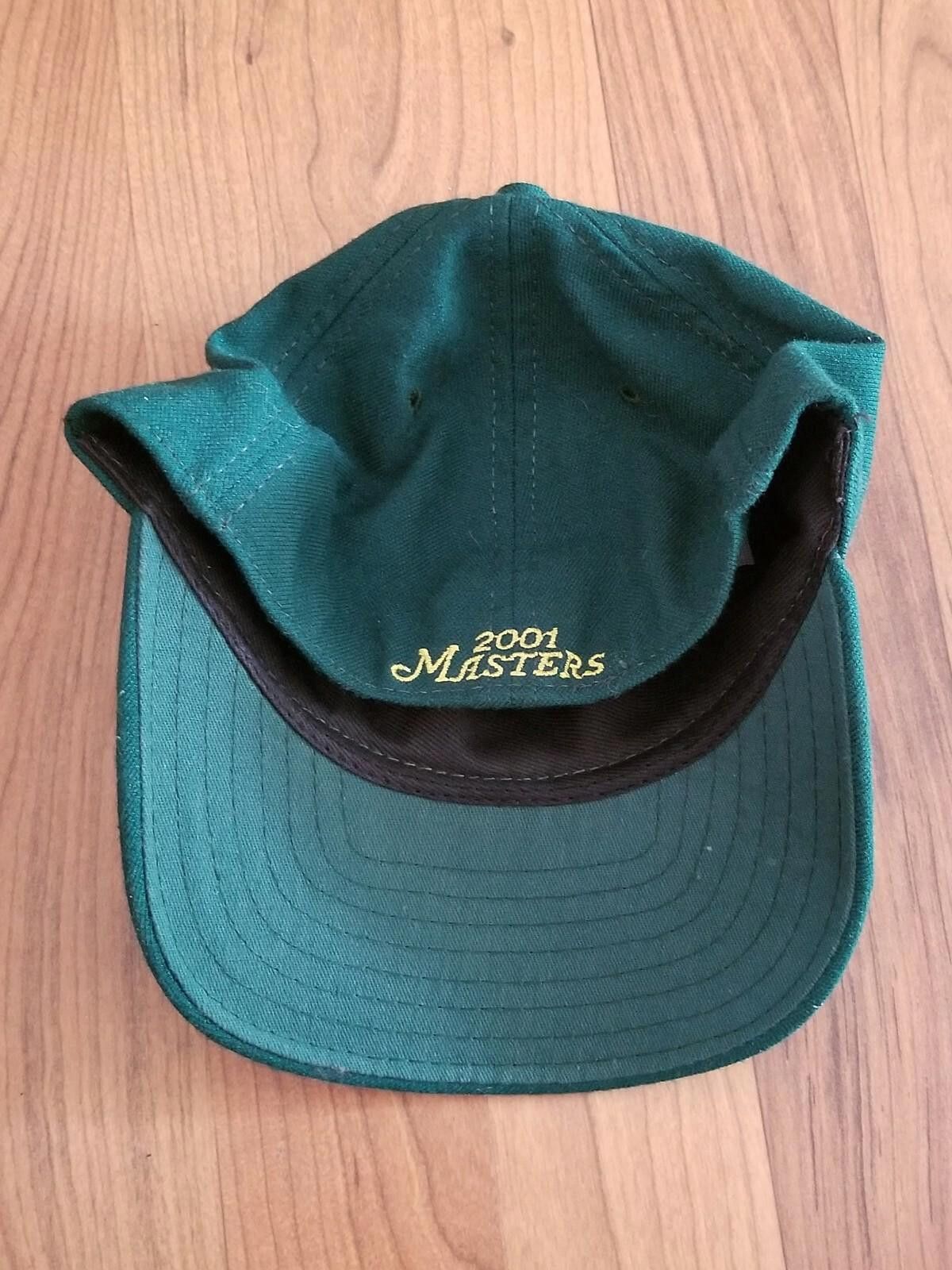 The Masters Masters 2001 Golf Hat Cap Size S Small USA Green NEW Size ONE SIZE - 2 Thumbnail