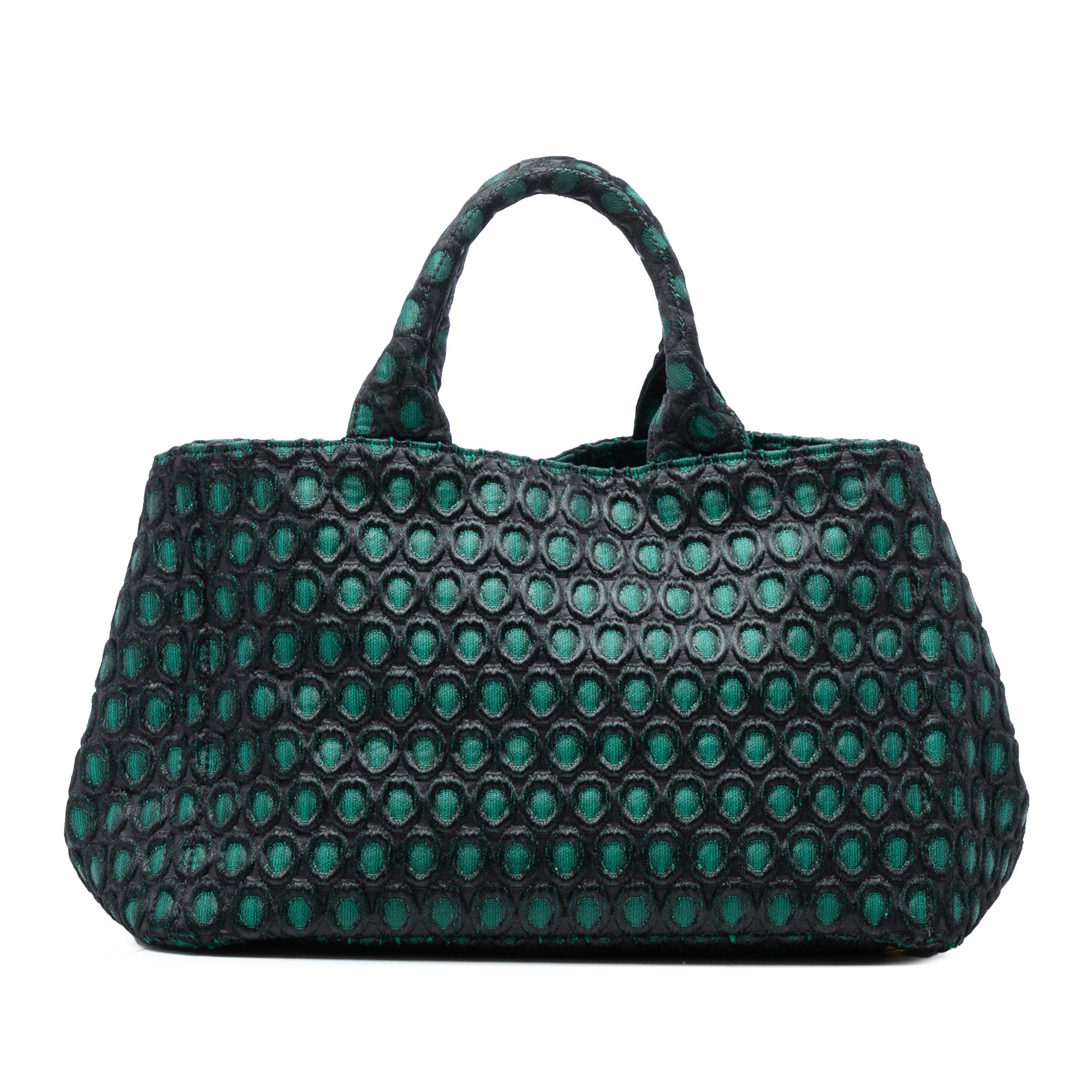 Prada Prada Broccato Canapa Satchel Size ONE SIZE - 1 Thumbnail