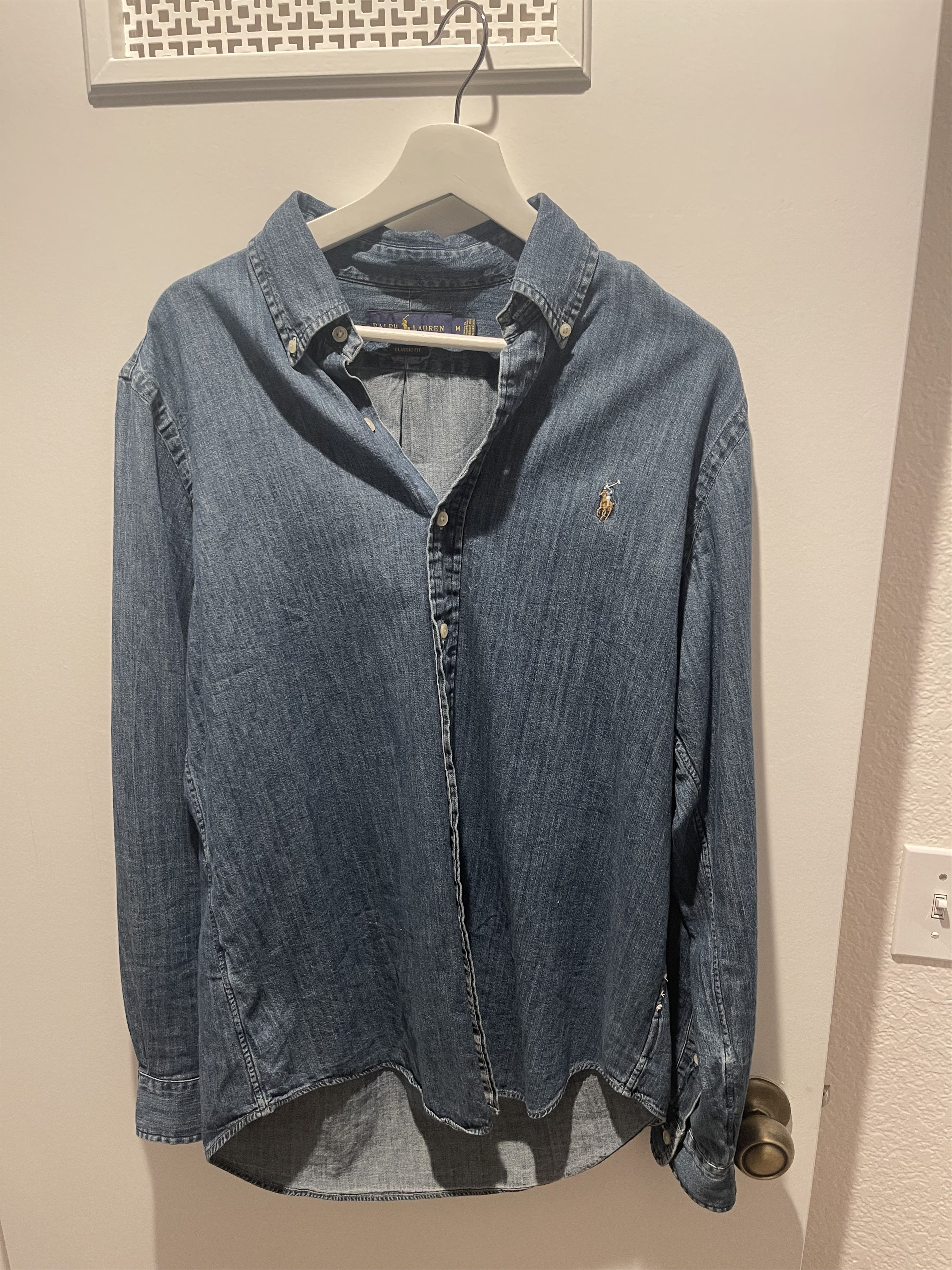 Classic Fit Denim Shirt