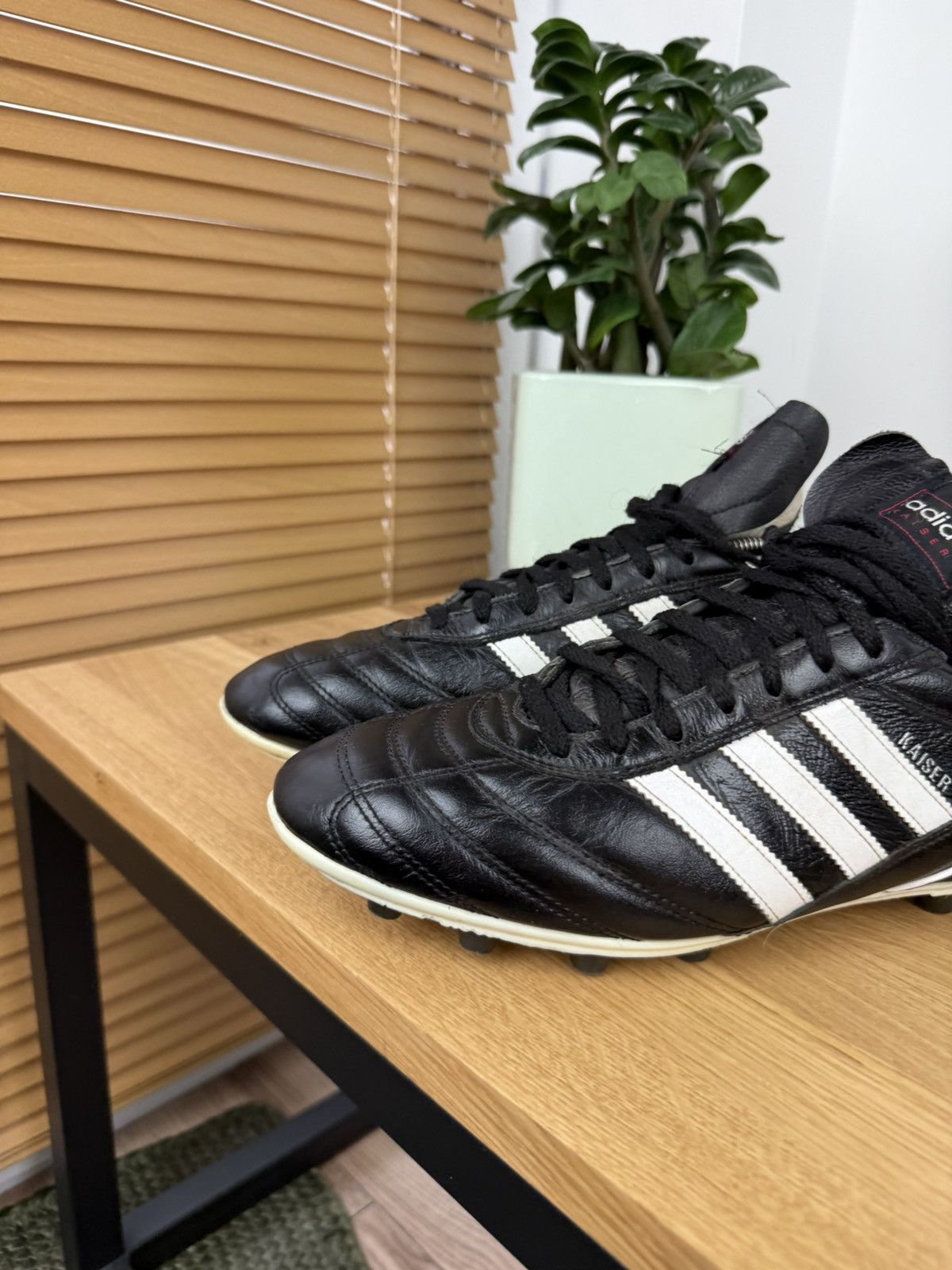Adidas Adidas Kaiser 5 Astro Football Soccer Shoes Leather Size US 10.5 / EU 43-44 - 4 Thumbnail