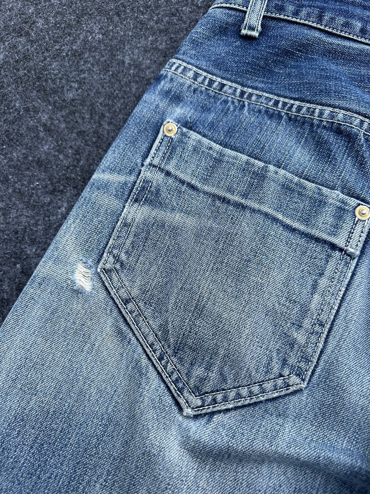 Beauty Beast × Designer × Vintage Vintage arrnold palmer selvedge faded washed denim D46 Size US 30 / EU 46 - 6 Thumbnail