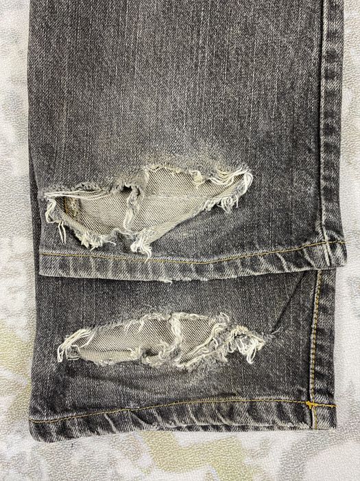 Vintage Distressed Black Vintage Armani Jeans 33x33.5 Denim- JN3656 ...