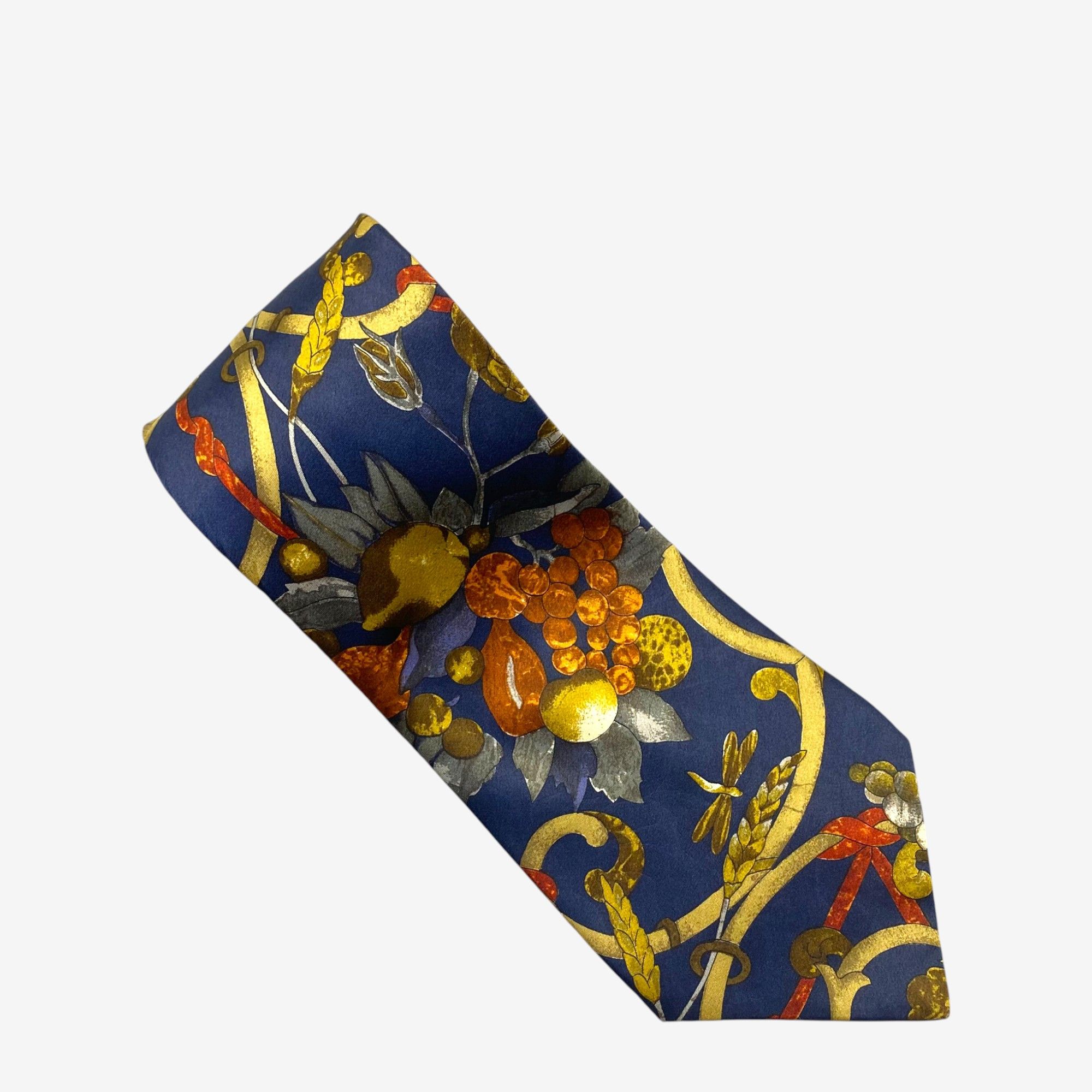 Lanvin Vintage Lanvin SILK Necktie Cravate Pure Silk Neck Tie Size ONE SIZE - 2 Thumbnail