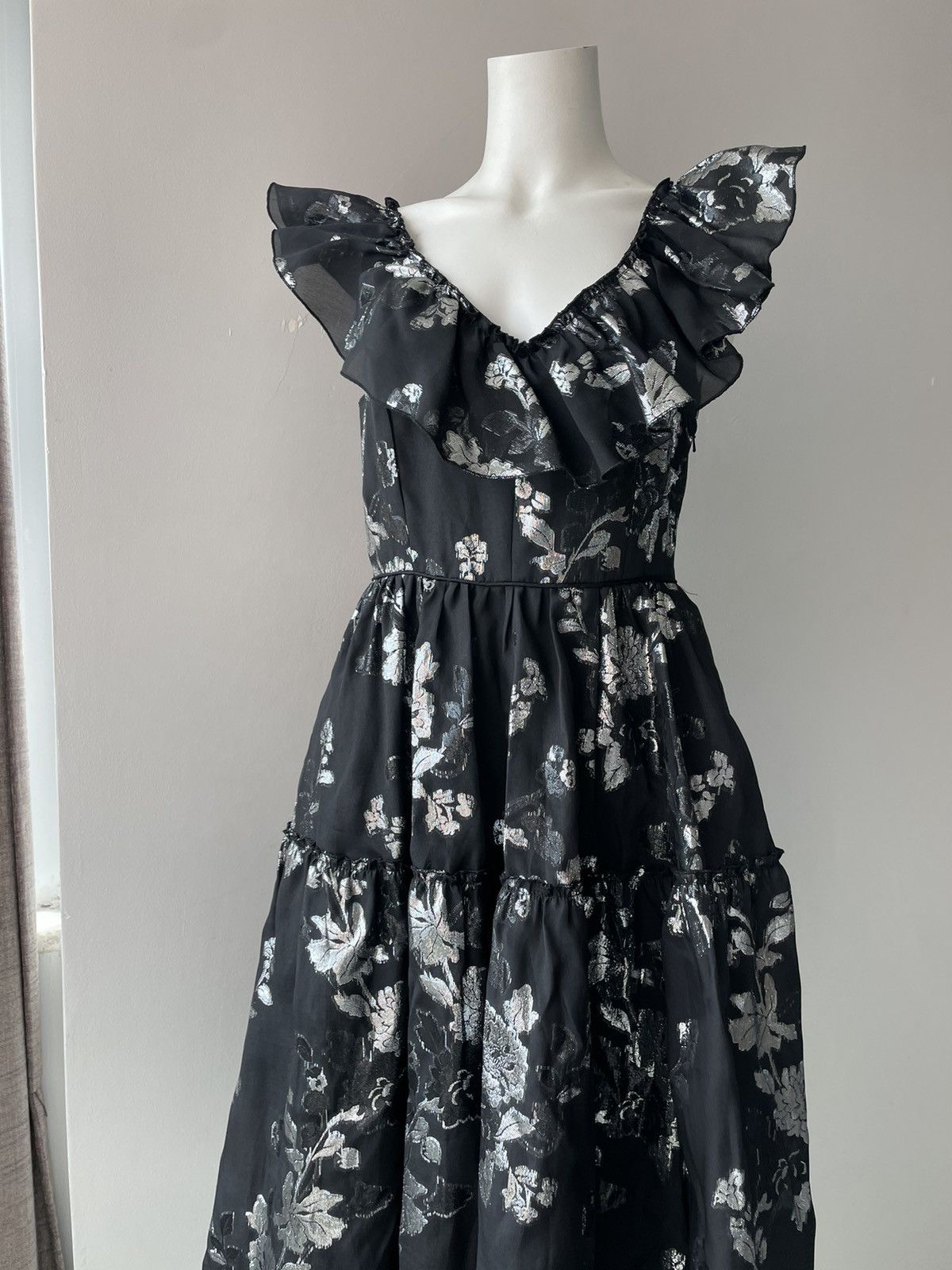 Vintage Machka silk dress Size M / US 6-8 / IT 42-44 - 10 Thumbnail