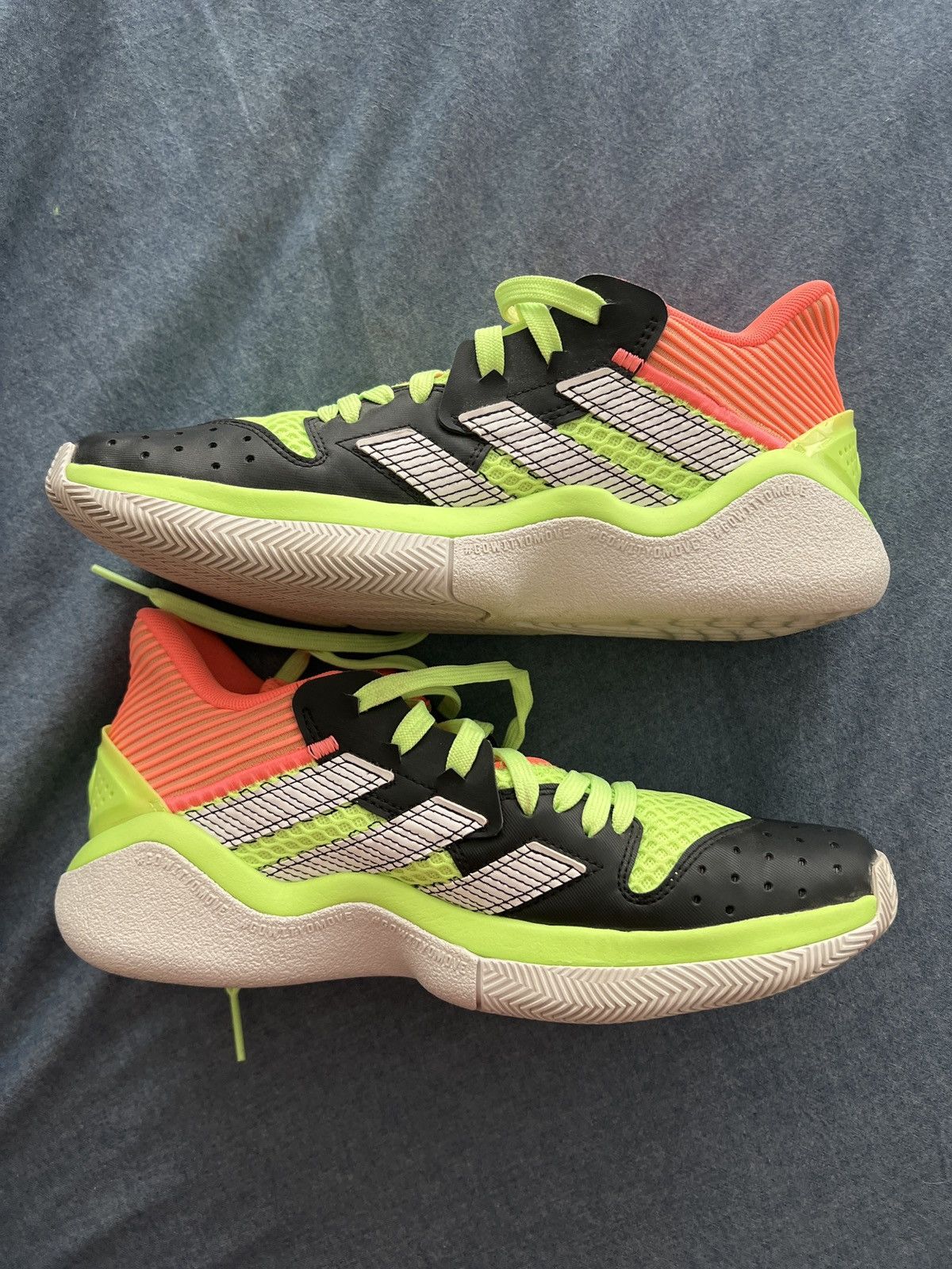Adidas Adidas Harden Stepback “Signal Coral” Size US 8 / EU 41 - 2 Thumbnail