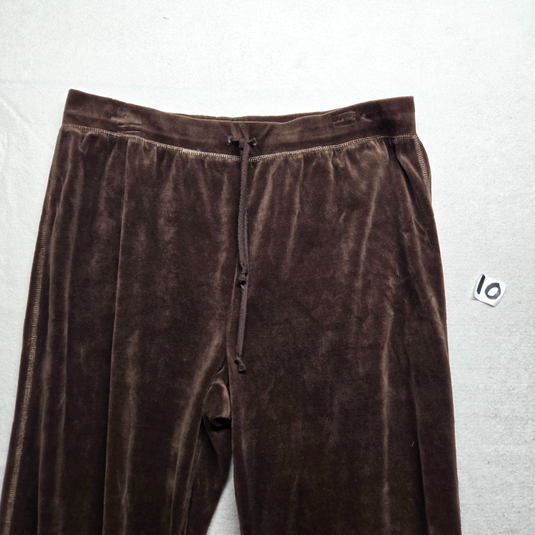 Essentials Kim Rogers Essentials Dress Pants Women PXL Petite Stretch Waist Solid Brown Front Pockets Belt Loops High Rise Size 40" / US 18 - 2 Thumbnail