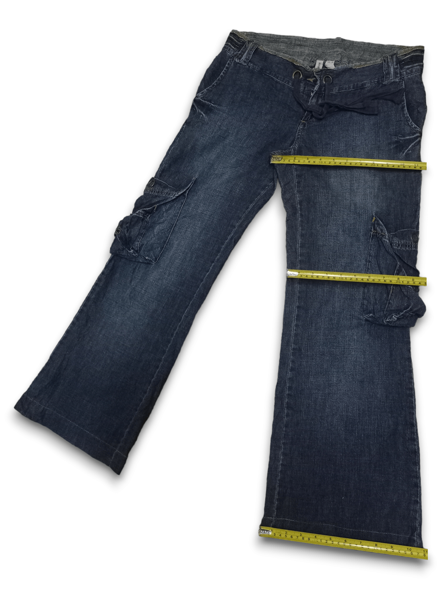 Japanese Brand Vintage Japanese Brand Parachute Cargo Flare Pants Size US 32 / EU 48 - 7 Thumbnail