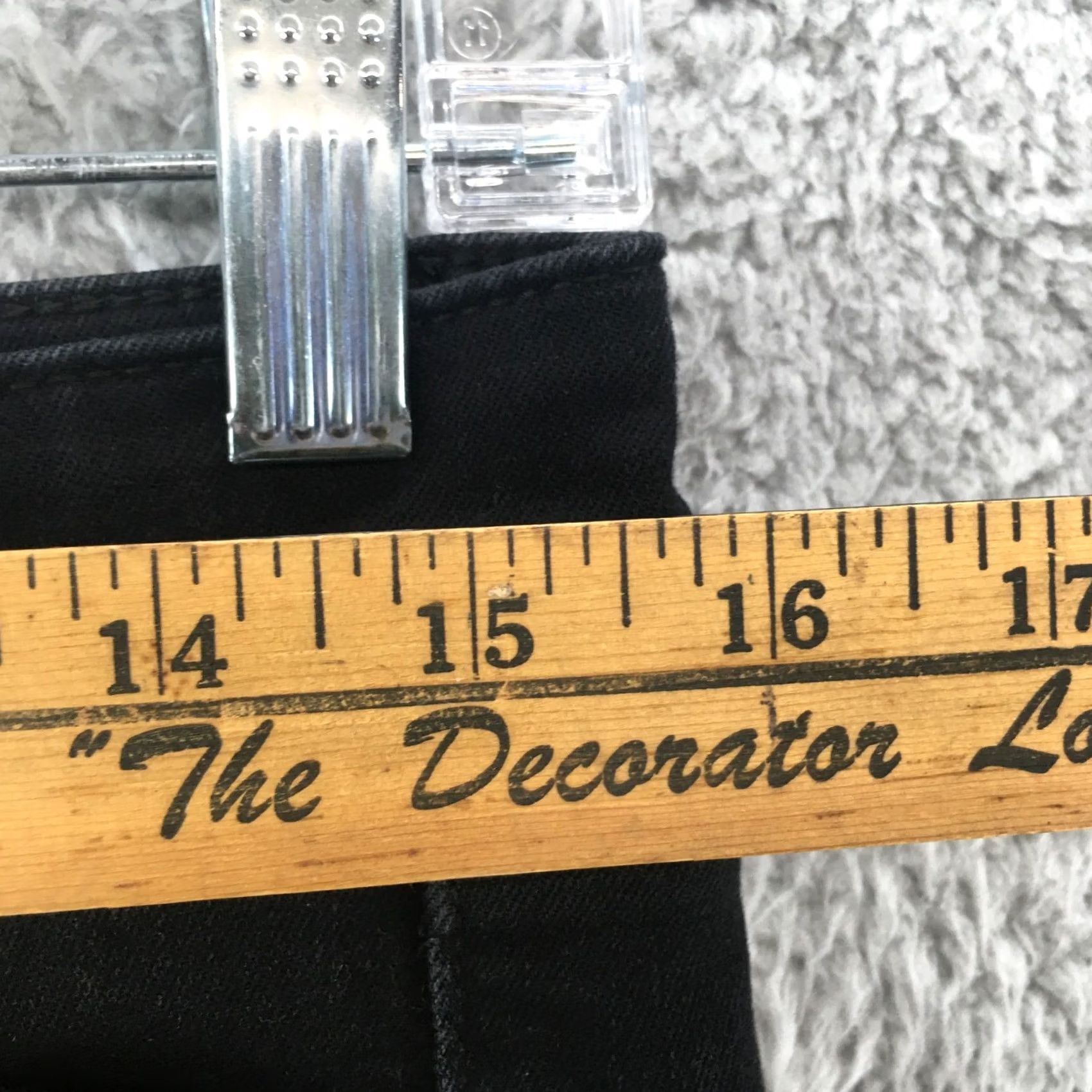 Vintage The Skinny Ankle Jeans Jeggings Black Studded Womens Mid Rise Button Zip Fly 4 Size 27" / US 4 / IT 40 - 5 Thumbnail