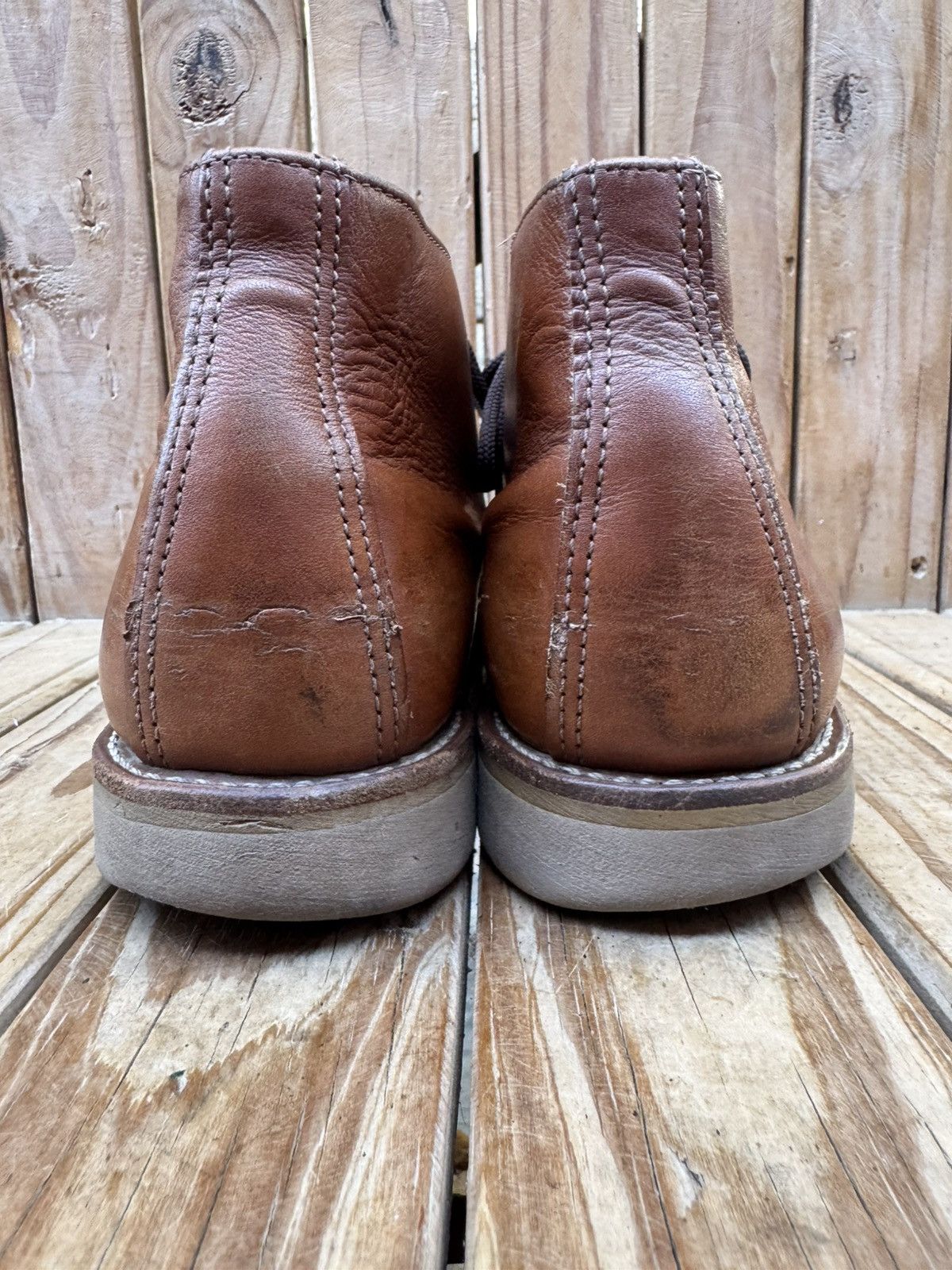 Red Wing Red wing 595 brown Men’s Chukka leather boots US 9 E2 UK 8 Size US 9 / EU 42 - 13 Thumbnail
