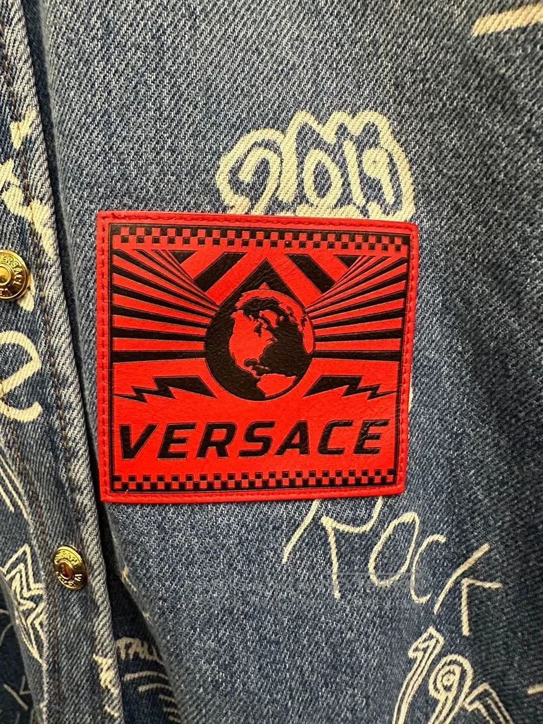 Versace Versace Shirt denim jacket Size US L / EU 52-54 / 3 - 4 Thumbnail