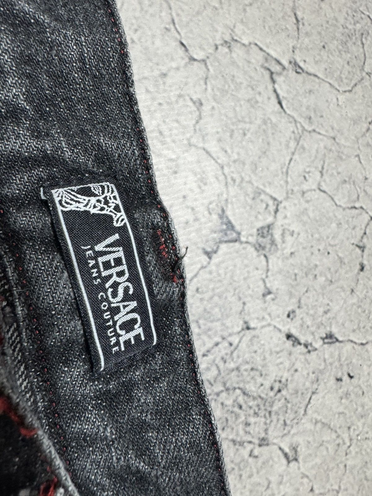 Versace Jeans Couture Versace Jeans Couture Grey Denim Jeans Size 30 Size US 30 / EU 46 - 6 Thumbnail