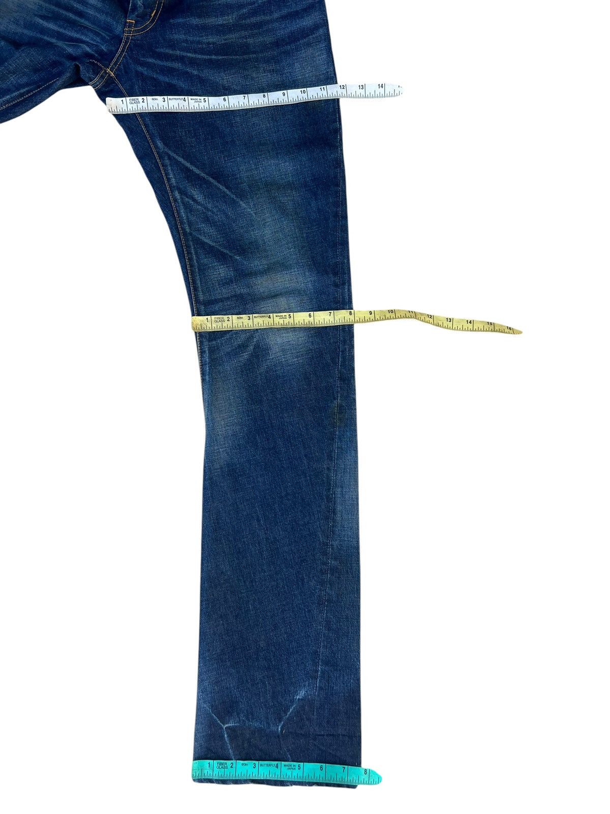 Japanese Brand Dirty Mud Roar Original Japan Denim Curve Jeans Size M Size US 31 - 3 Thumbnail