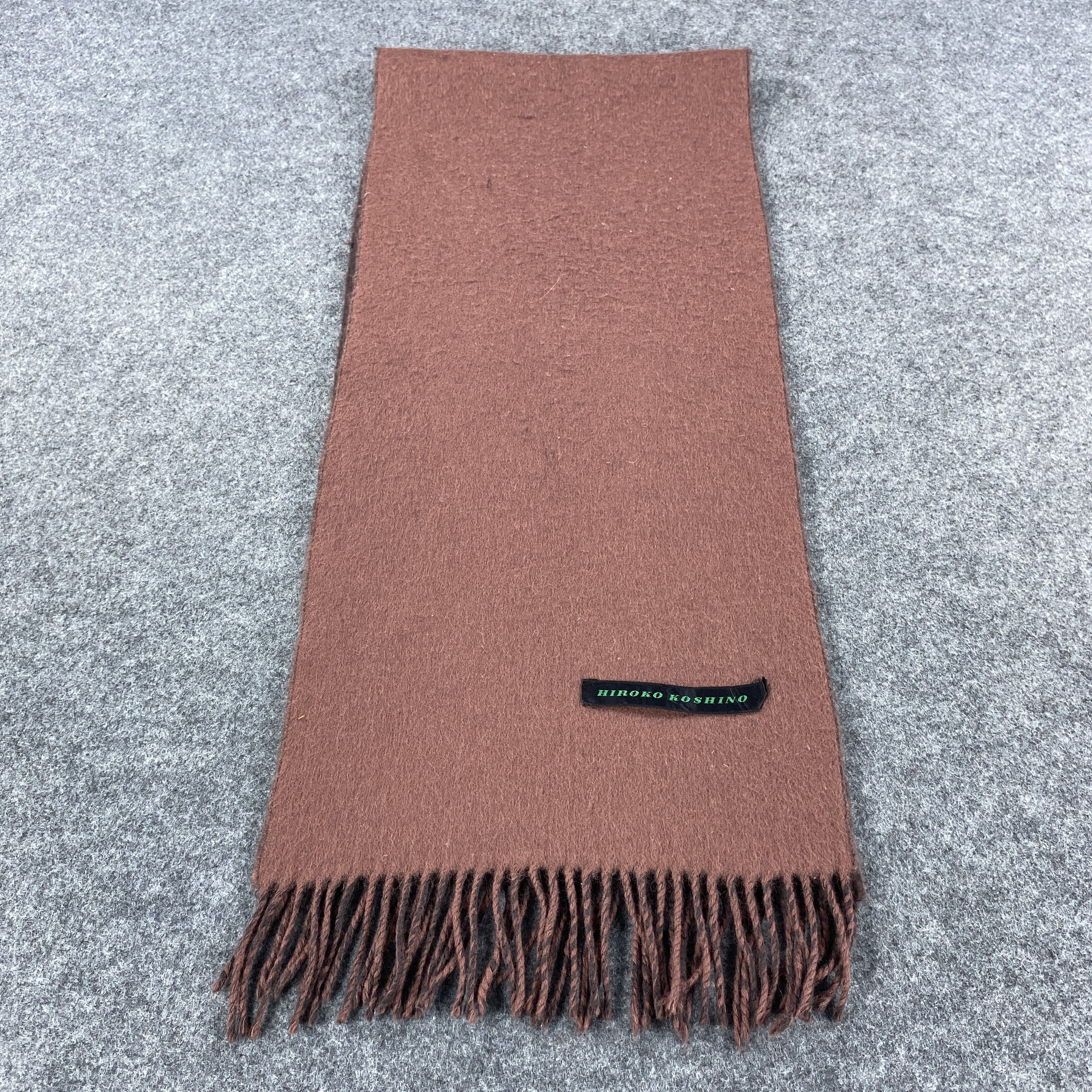 Hiroko Koshino Homme × Vintage Hiroko Koshino Scarf # Muffler # Neckwear # D409 Size ONE SIZE - 3 Thumbnail