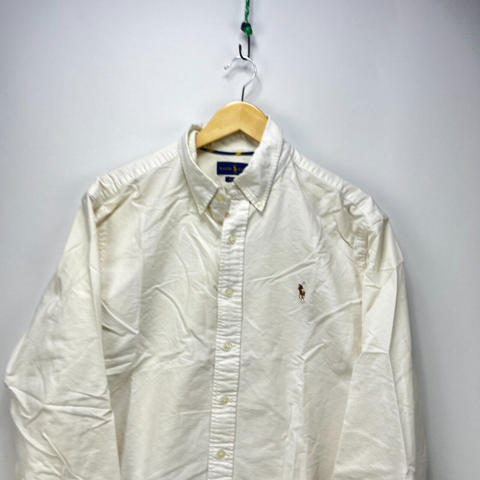 Polo Ralph Lauren × Vintage Vintage Polo Ralph Lauren Long Sleeve Buttonup Shirt XL Pony Size US XL / EU 56 / 4 - 2 Thumbnail