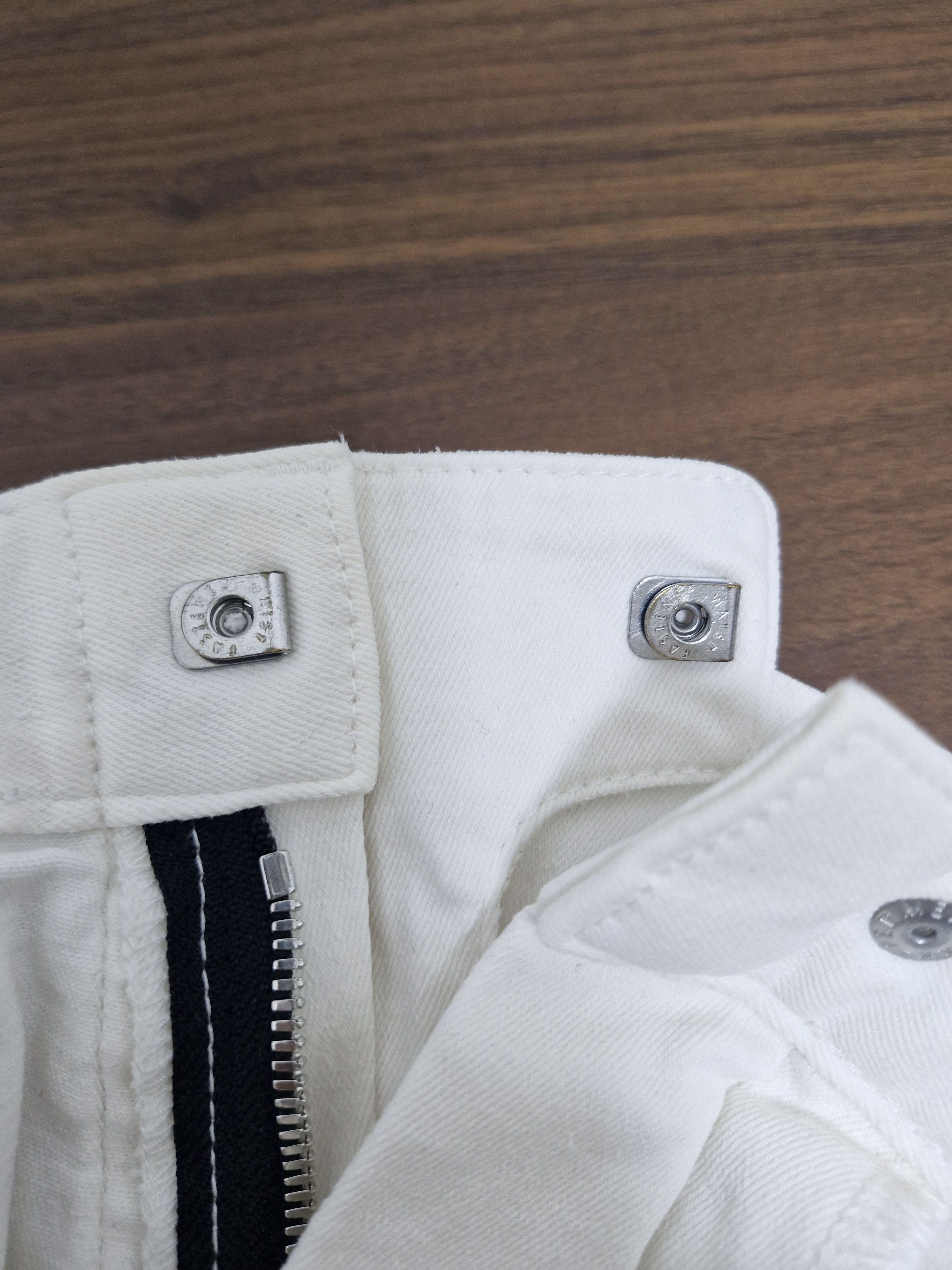 Balmain BALMAIN SS16 Dirty White Biker Jeans Size US 32 / EU 48 - 7 Thumbnail
