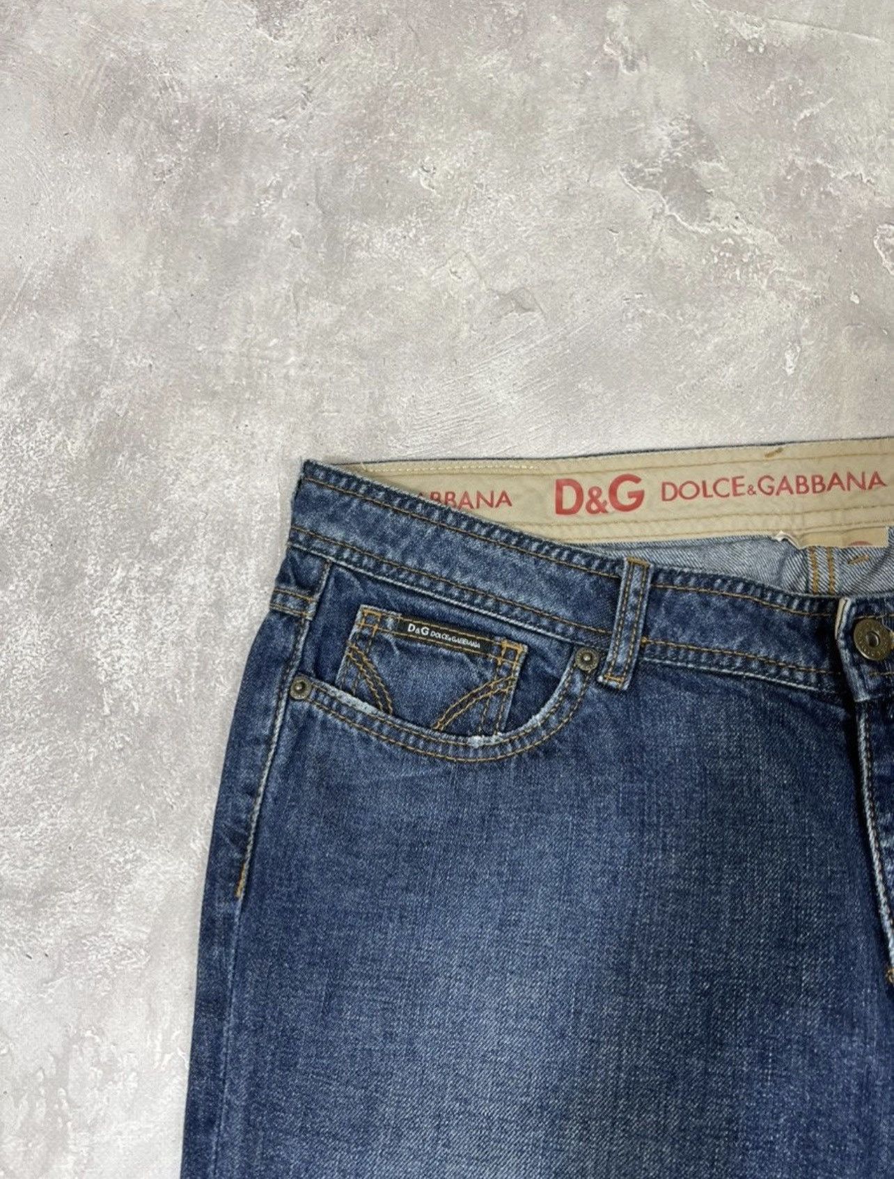 Dolce & Gabbana Vintage Dolce Gabbana Baggy Jeans Size 31" - 5 Thumbnail