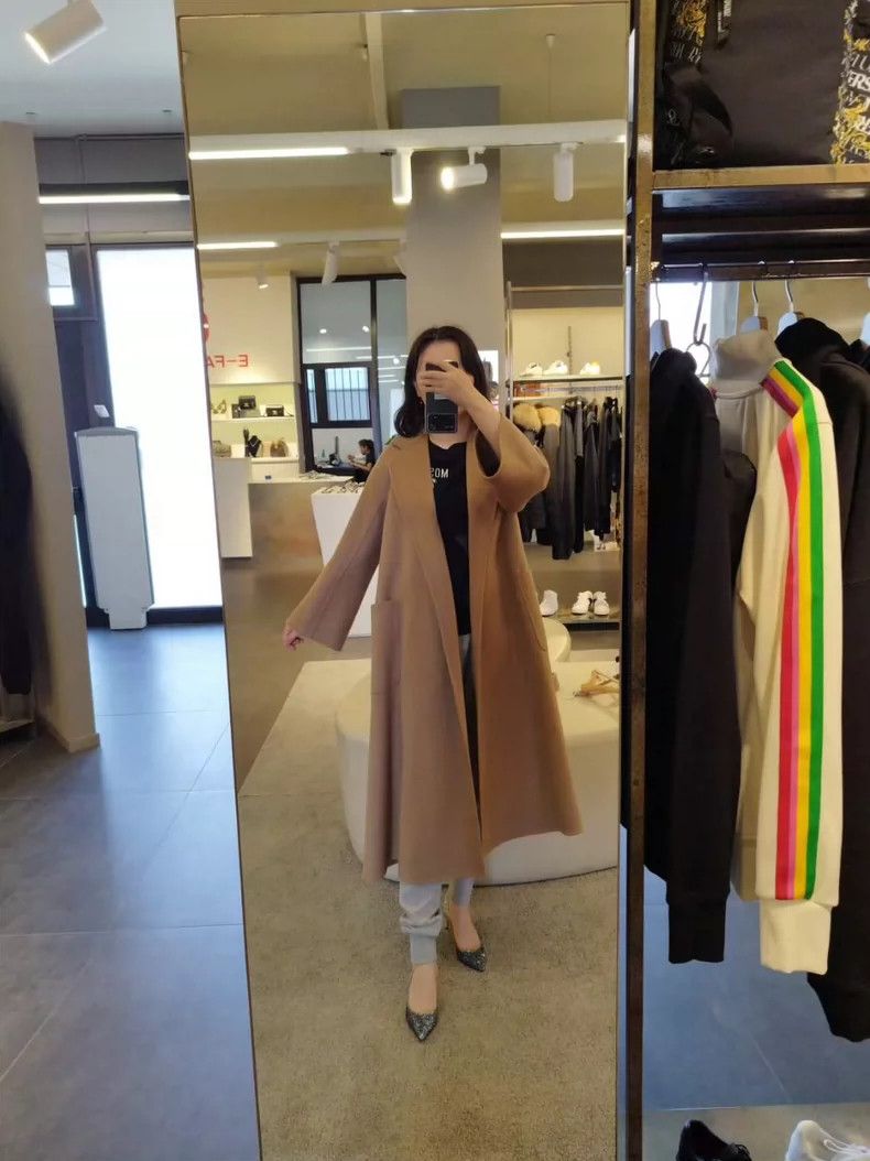 Max Mara Max Mara Classic Labbro 100% cashmere coat Size S / US 4 / IT 40 - 9 Thumbnail