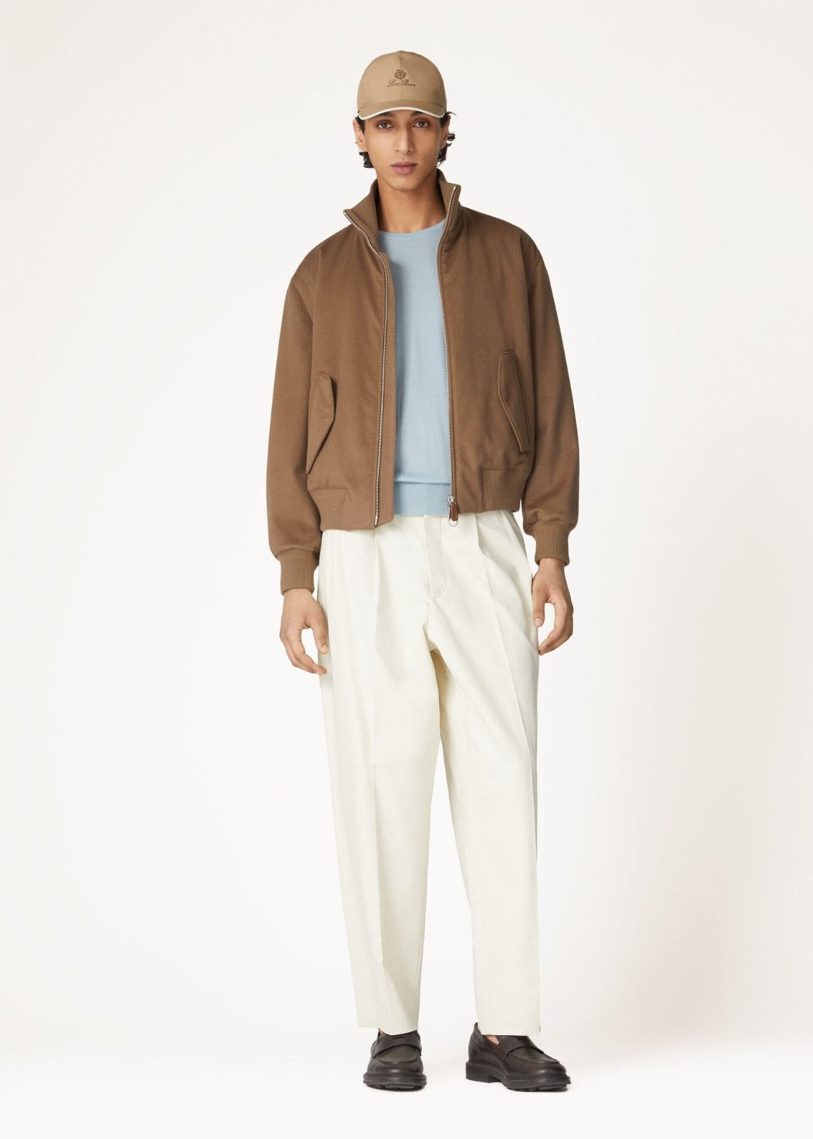 Loro Piana o1srvl11e0125 Ume Bomber Jacket in Brown Size US M / EU 48-50 / 2 - 6 Thumbnail