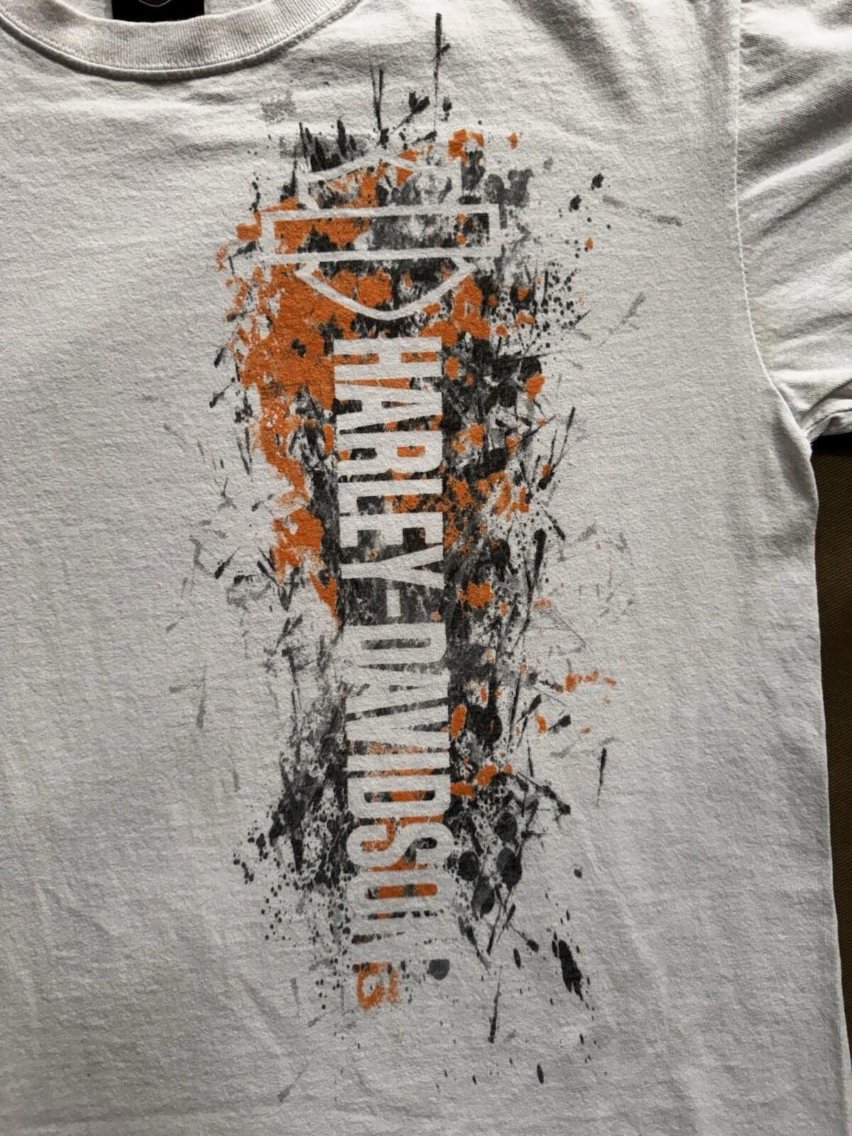 Harley Davidson Vintage 90s Y2K Harley-Davidson Screamin' Eagle T-Shirt M Size ONE SIZE - 3 Thumbnail
