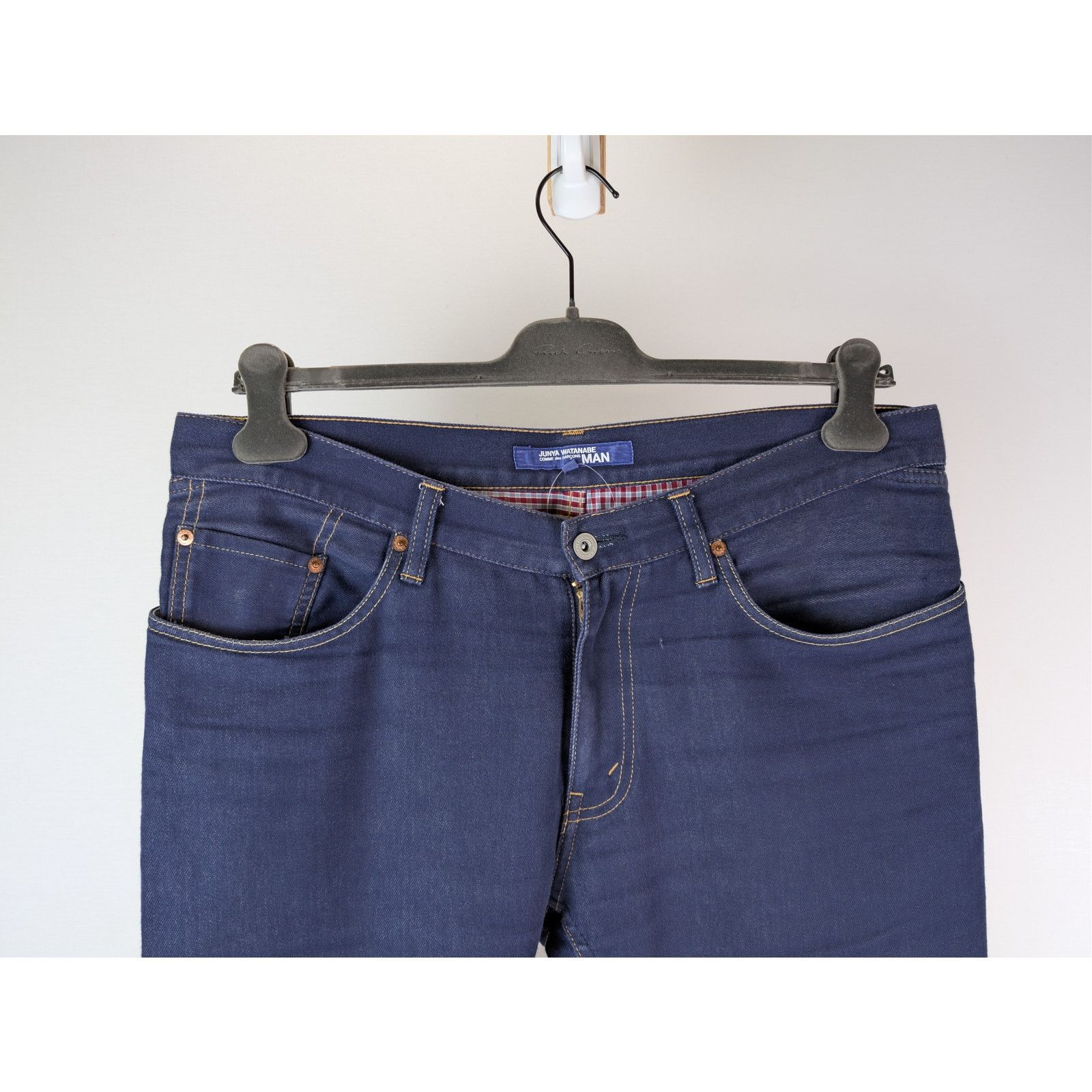 Comme des Garcons × Junya Watanabe o1rshd1 CCRAB Denim Jeans in Blue Size US 36 / EU 52 - 3 Thumbnail