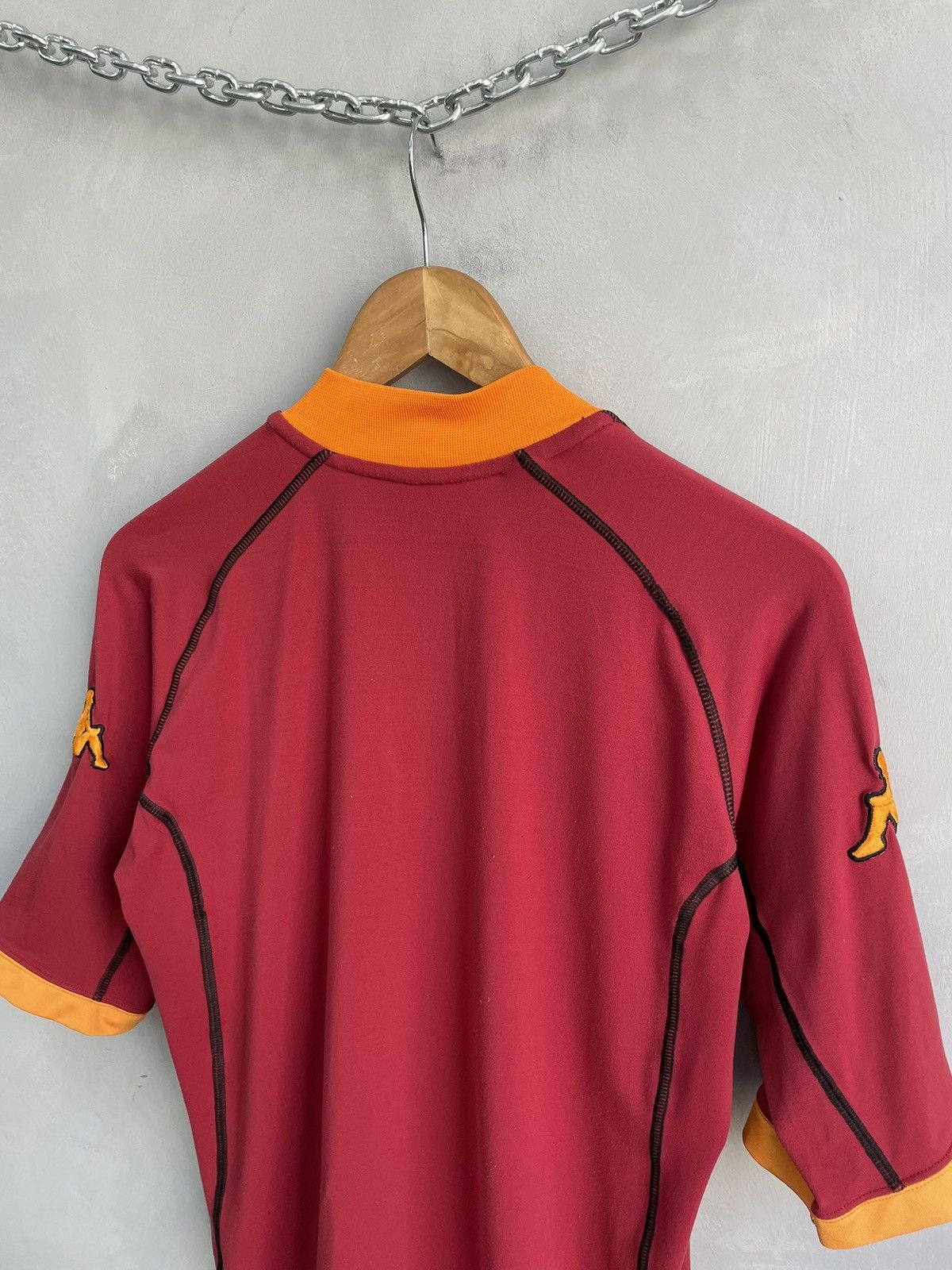 Kappa Ac Roma soccer jersey y2k blokecore hype Size US M / EU 48-50 / 2 - 11 Thumbnail