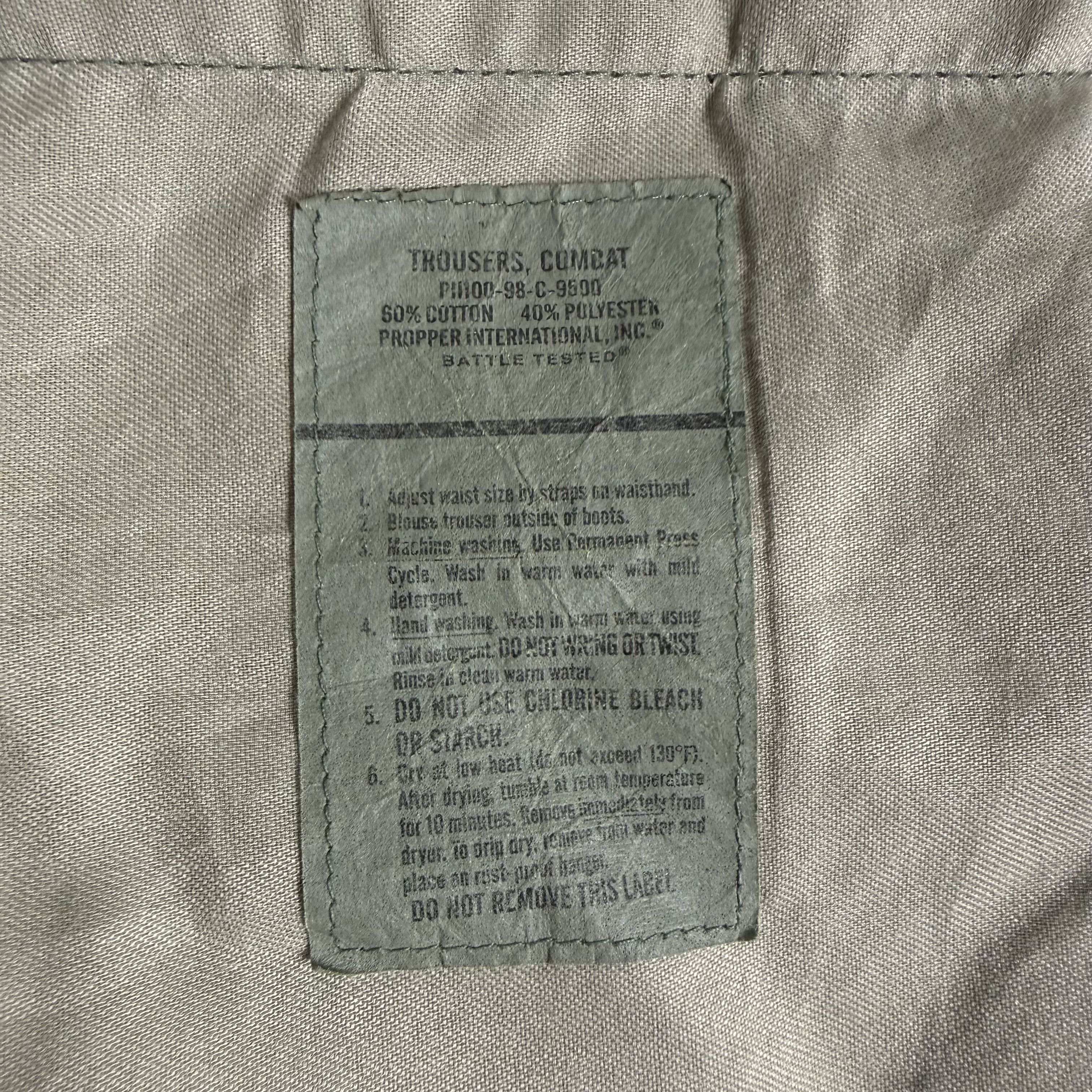 Vintage 🔥RARE🔥Vintage US Military Tactical Camo Trousers Pant Size US 43 - 7 Thumbnail