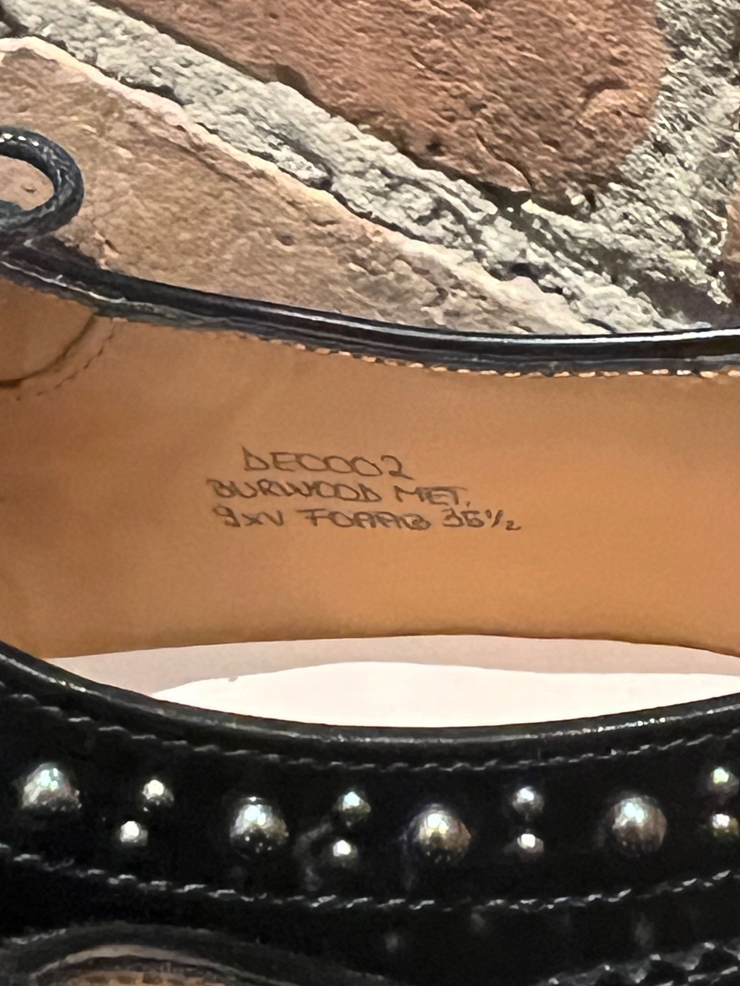 Church's Church’s “Burwood Met” Studded Oxford Size US 5.5 / IT 35.5 - 7 Thumbnail
