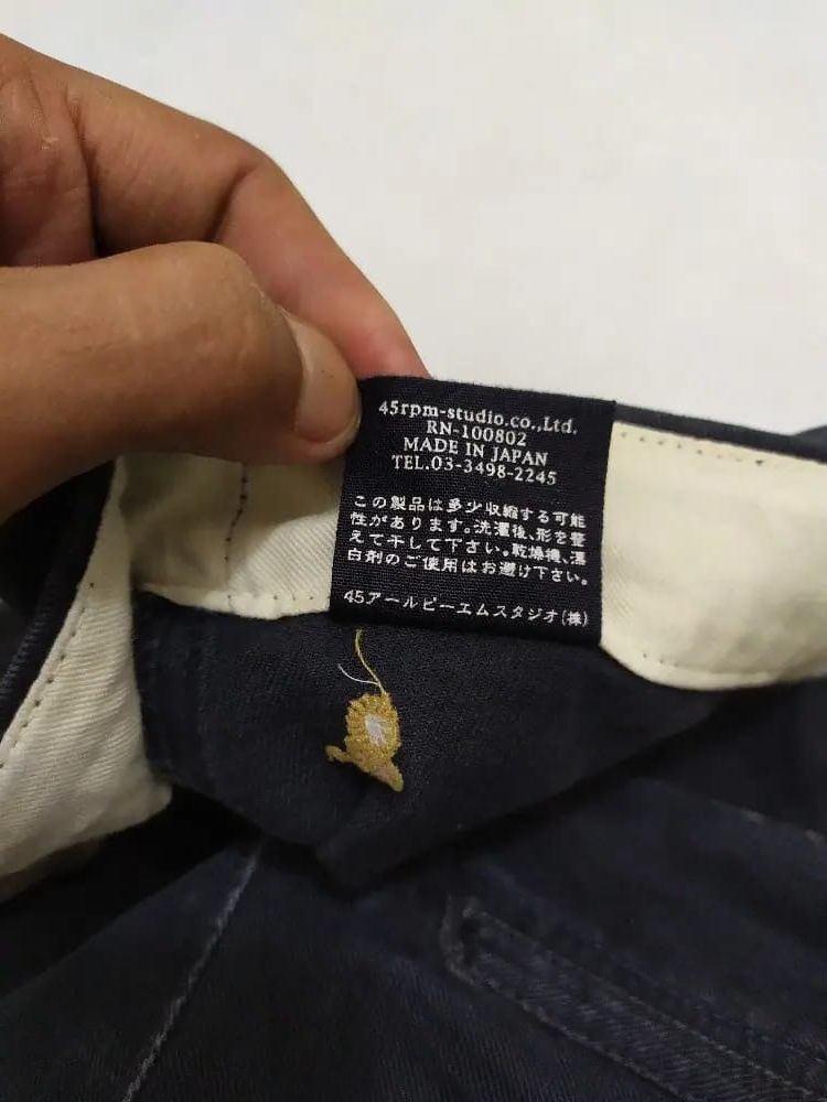 45rpm × Japanese Brand 45rpm Pants Size US 28 / EU 44 - 13 Thumbnail