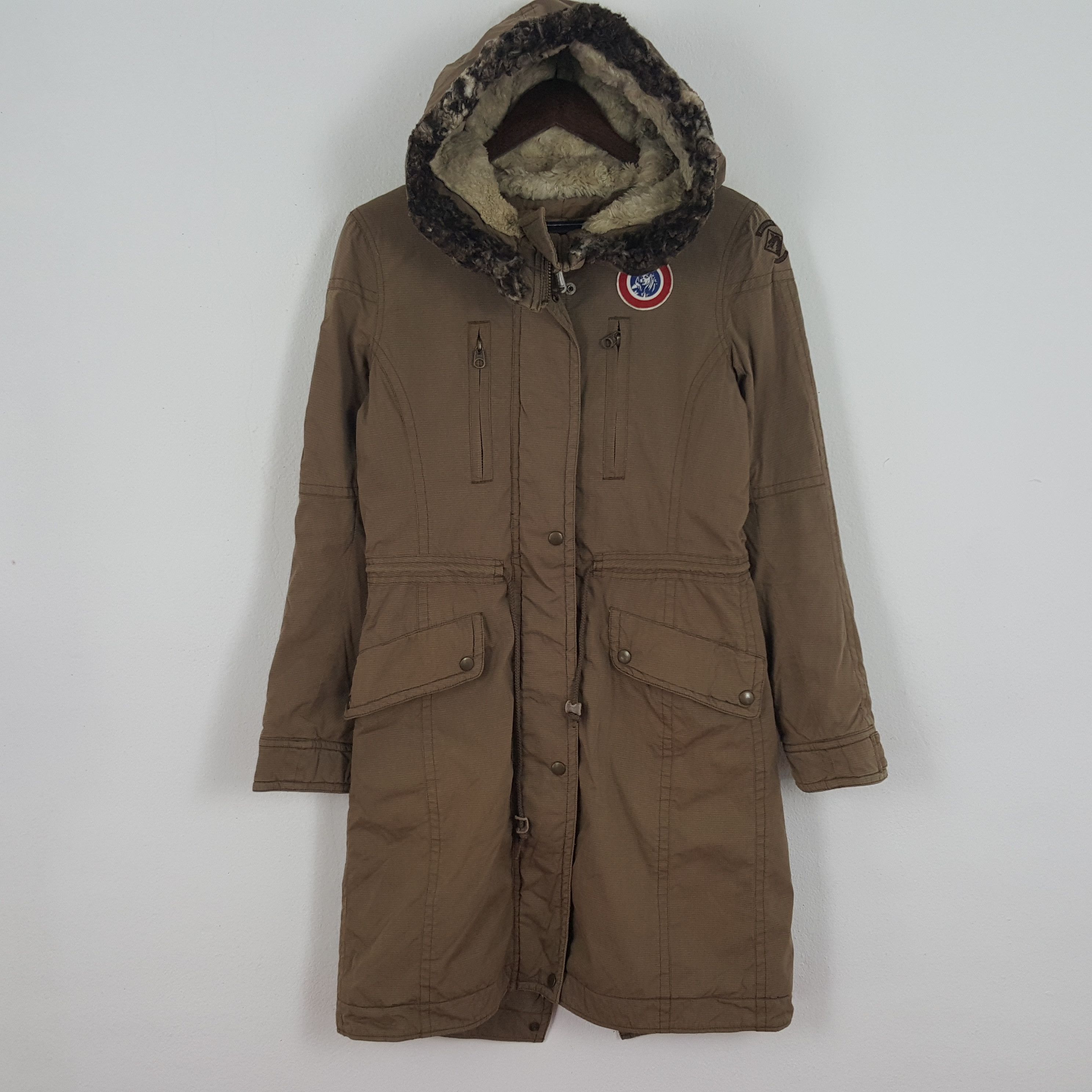 Hysteric Glamour × Japanese Brand × Vintage Vintage Hysteric Glamour Custom Logo Winter Parka Jacket Size US S / EU 44-46 / 1 - 3 Thumbnail