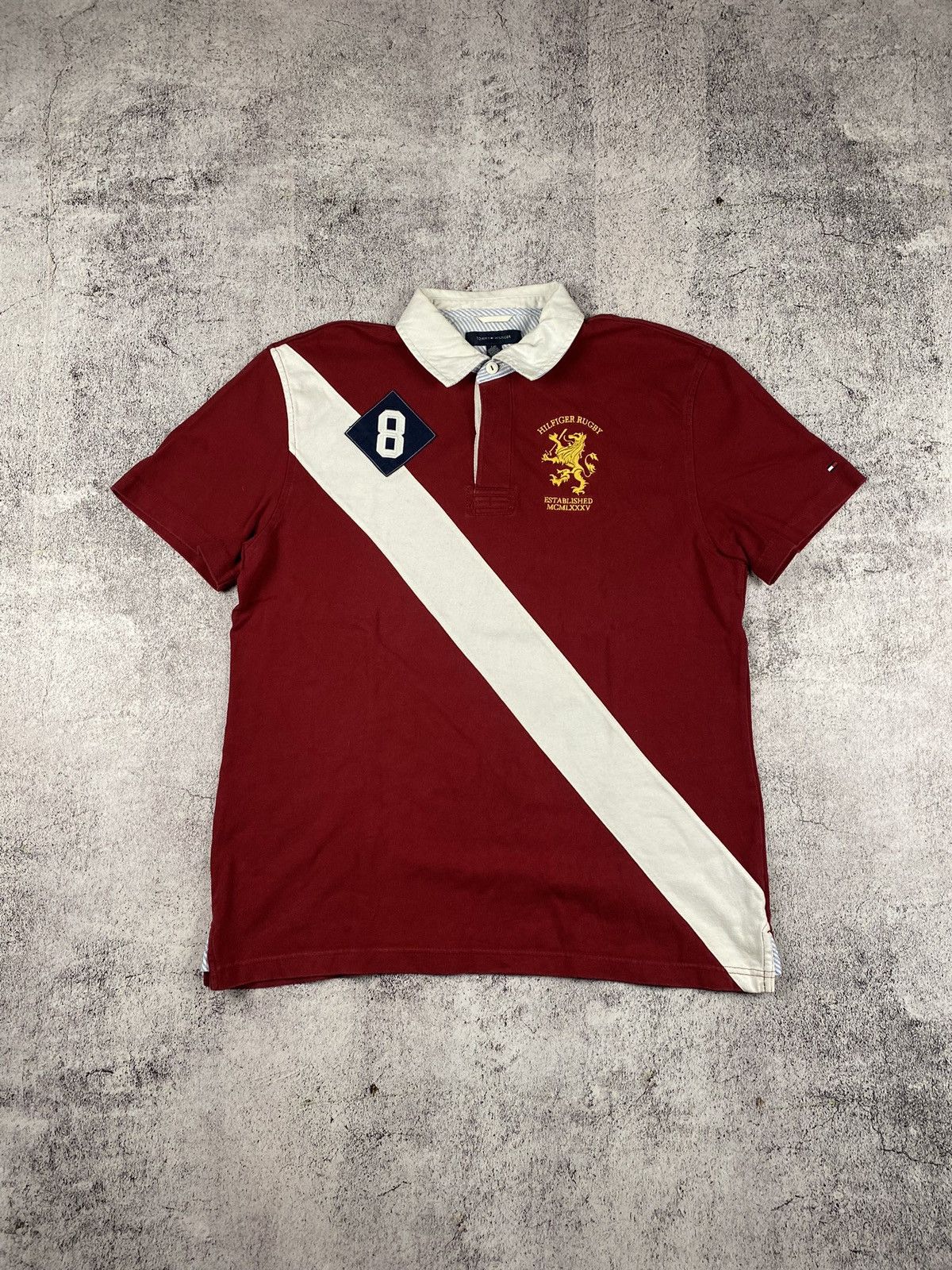 Other Vintage Tommy Hilfiger Rugby polo shirt Size US L / EU 52-54 / 3 - 1 Thumbnail