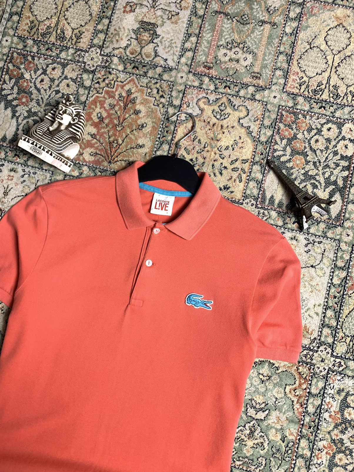 Lacoste × Vintage Lacoste Live polo Orange 3 size Size US M / EU 48-50 / 2 - 2 Thumbnail