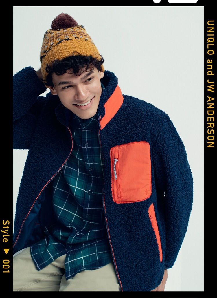 Japanese Brand JW Anderson x Uniqlo Full Zip Deep Pile Fleece Jacket Size US S / EU 44-46 / 1 - 3 Thumbnail