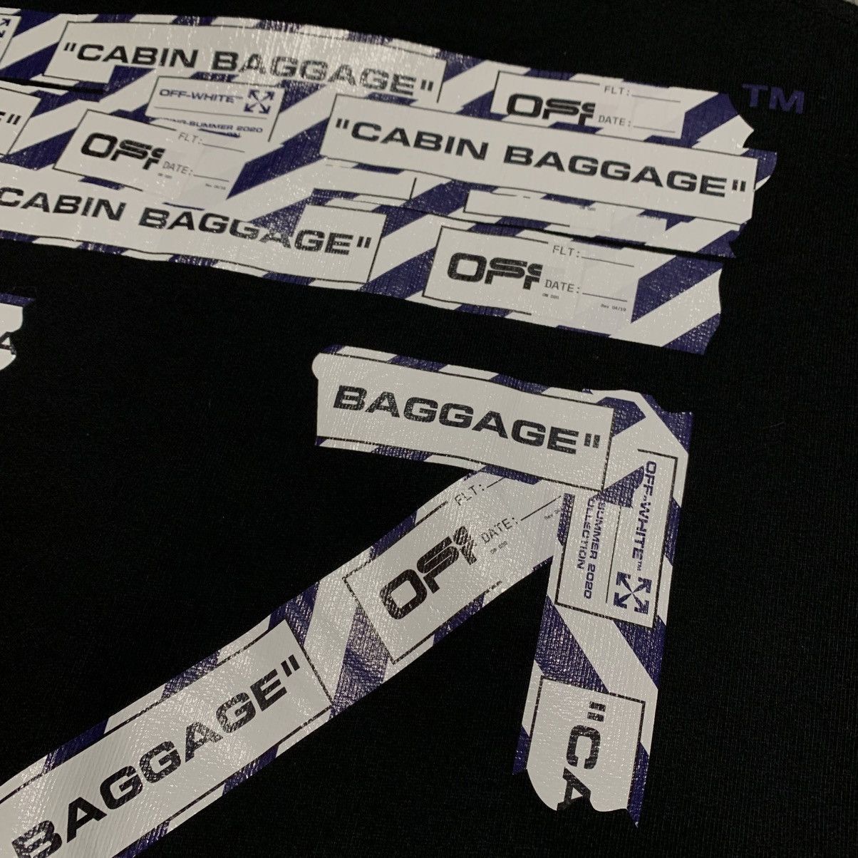 Off-White Off White XS Airport Arrows Black Sweatshirt Crewneck Virgil Size US XS / EU 42 / 0 - 4 Thumbnail