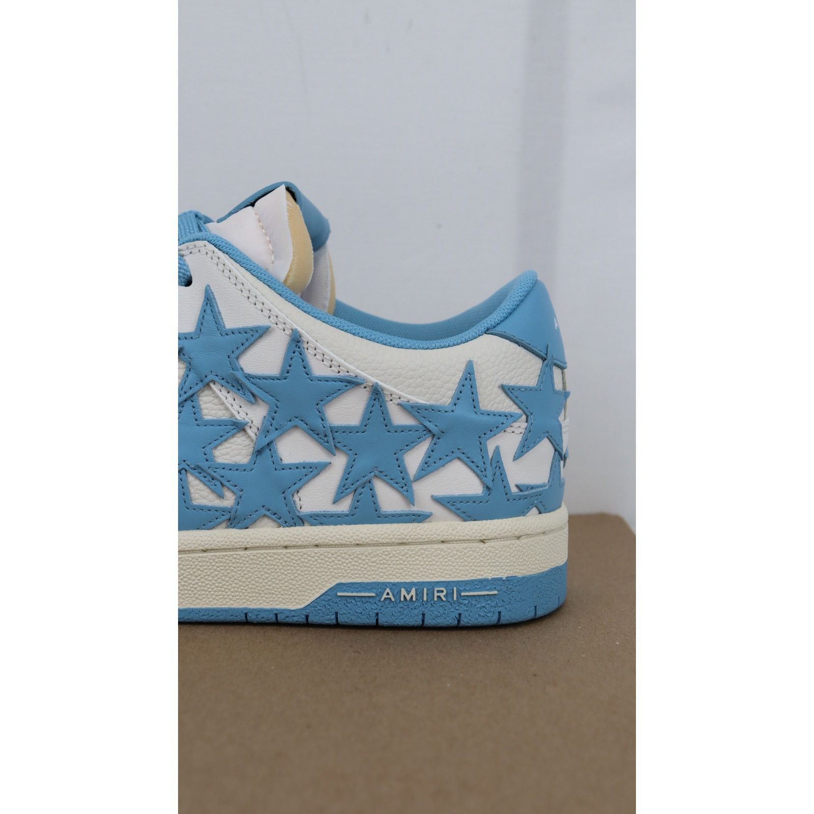 Amiri o1rshd1 Skel Top Low Stars Sneakers in Blue Size US 13 / EU 46 - 4 Thumbnail