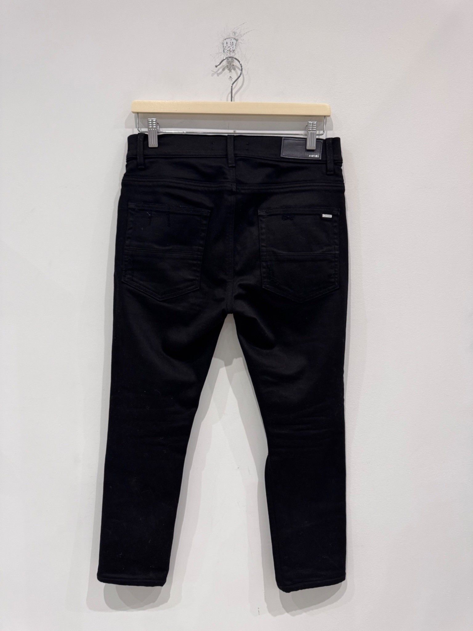 Amiri Amiri Distressed Jeans Black Size US 31 - 2 Thumbnail
