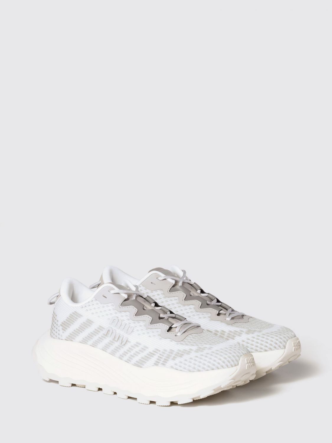 Miu Miu Miu Miu Sneakers Woman Grey Size US 10 / IT 40 - 1 Preview