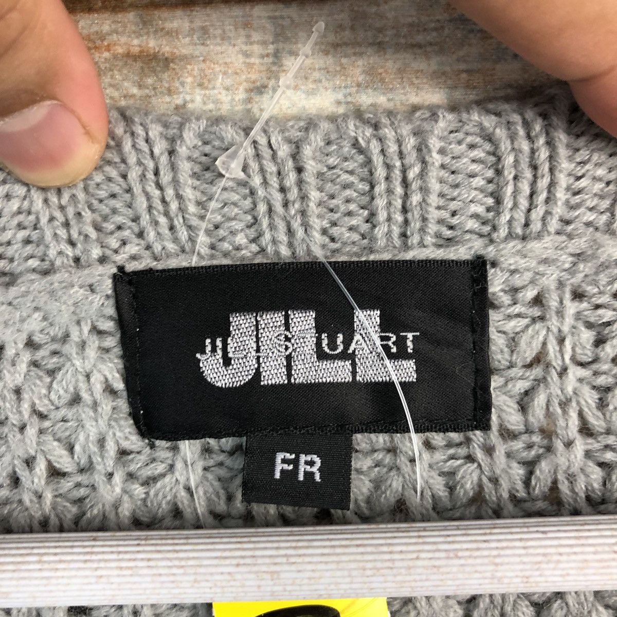 Homespun Knitwear × Japanese Brand × Jil Stuart Jills Stuart Grey streetwear knitwear #A1284 Size M / US 6-8 / IT 42-44 - 9 Thumbnail