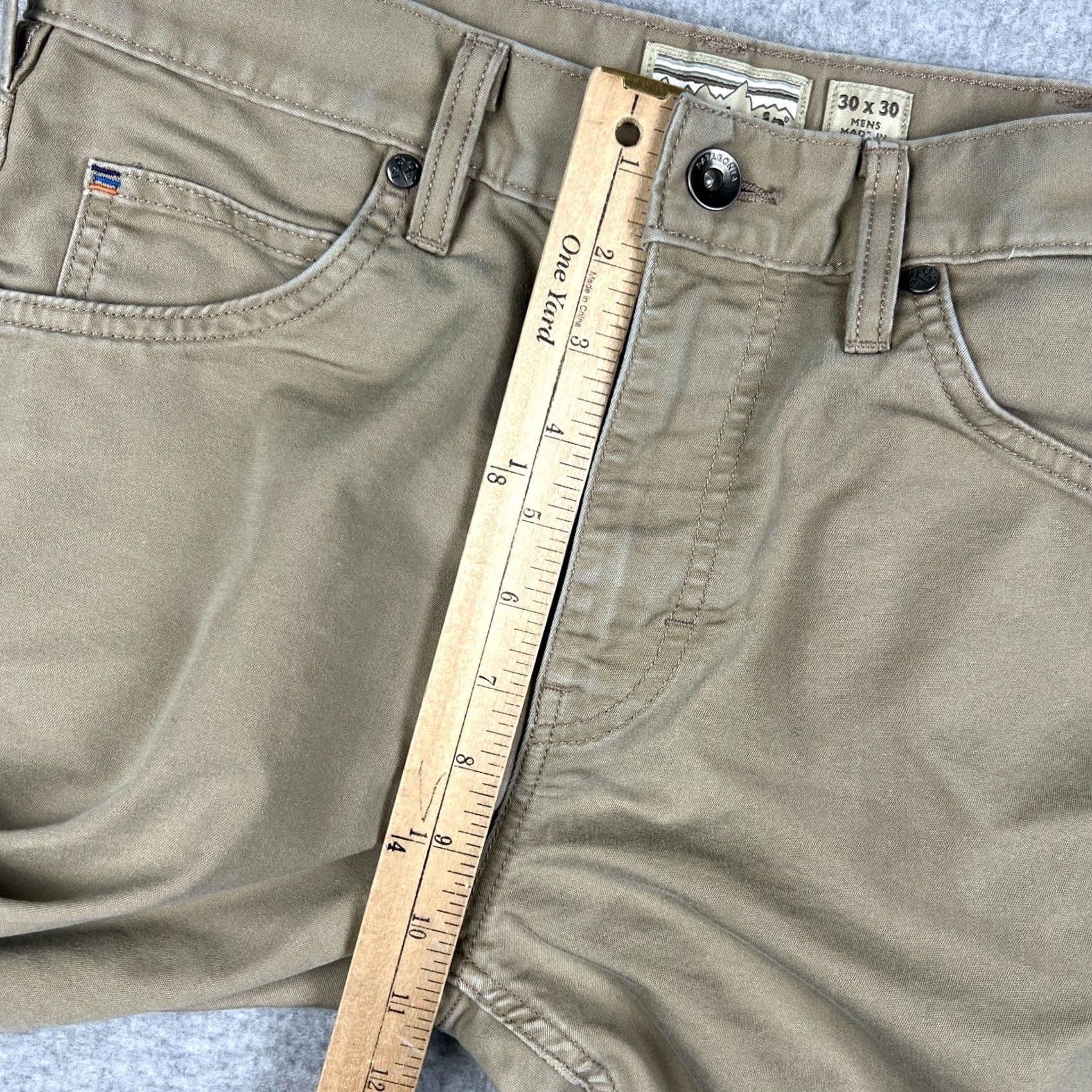 Patagonia Patagonia Performance Twill Jeans Pants Straight 30x30 Beige Stretch Iron Clad Size US 30 / EU 46 - 7 Thumbnail