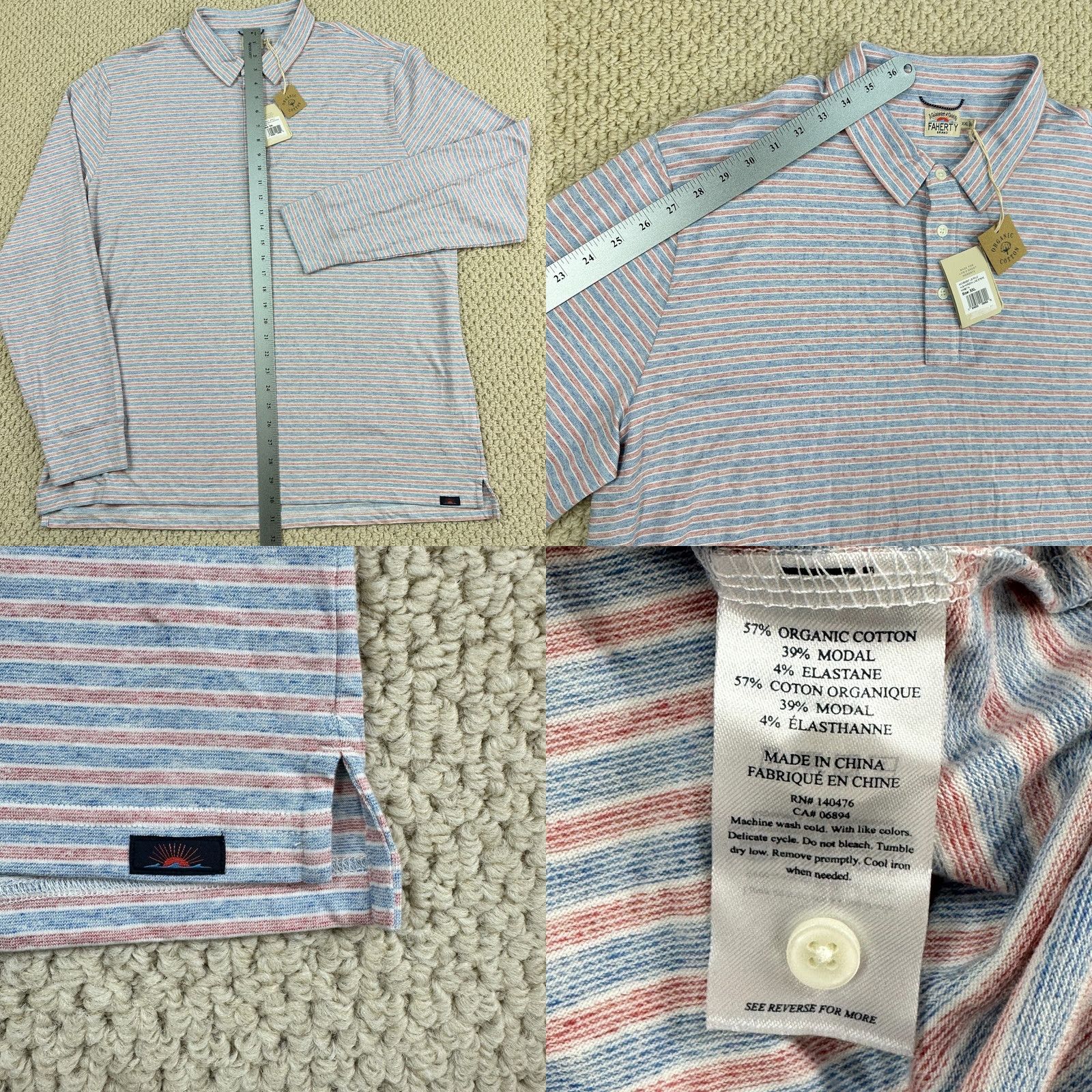 Faherty VINTAGE: unused? Sorry, cannot determine. Size US XXL / EU 58 / 5 - 8 Thumbnail