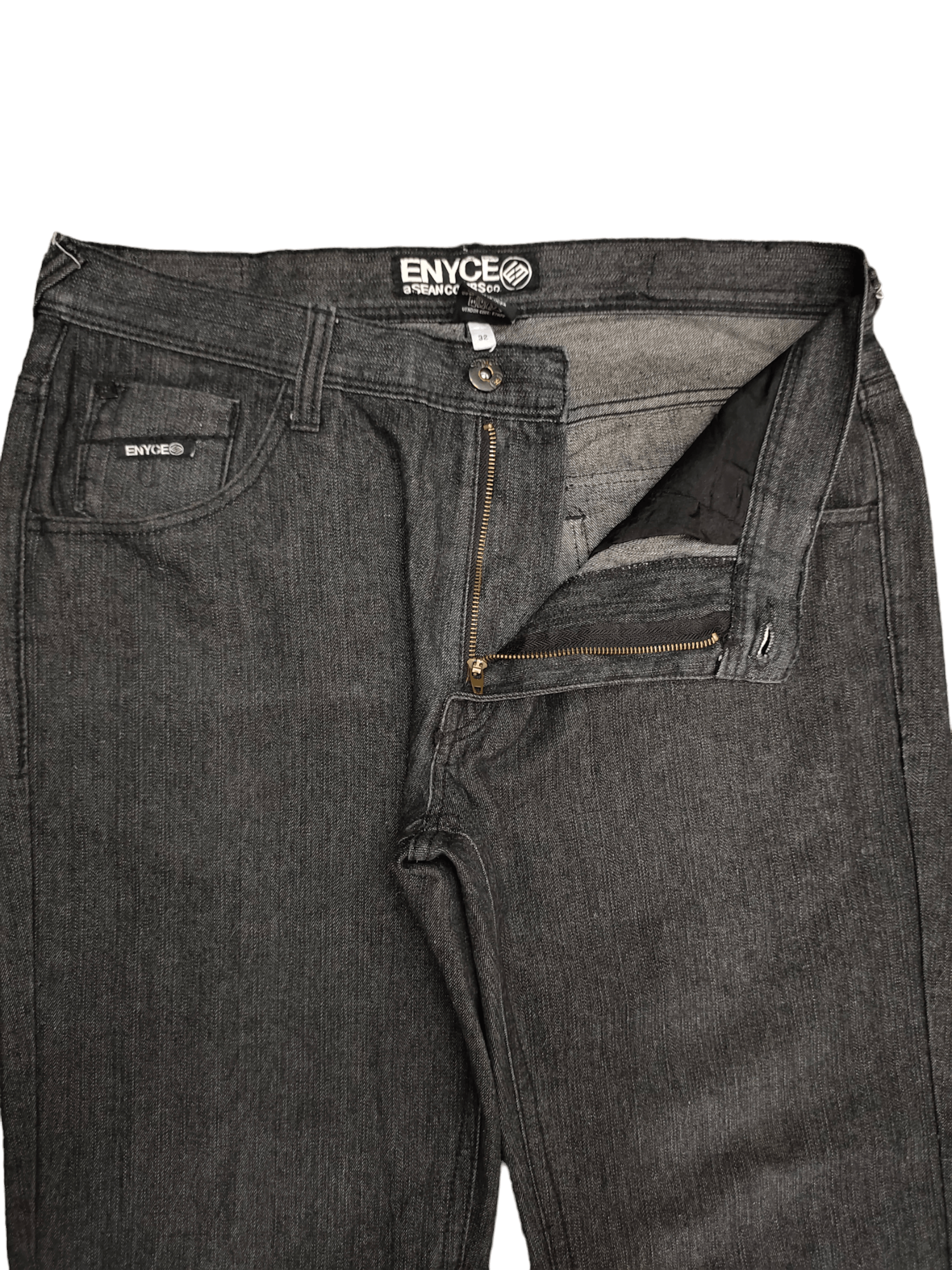Enyce Enyce Embroidered Wide Leg Denim Y2k Jnco Baggy Jeans Size US 36 / EU 52 - 14 Thumbnail