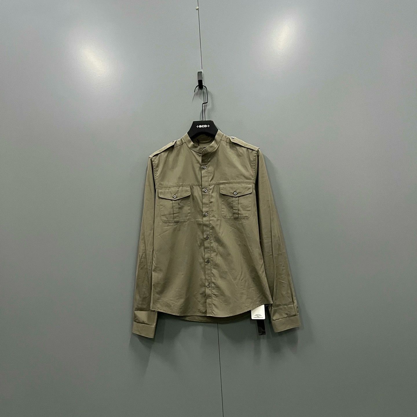 Gucci Gucci Solid Color Pocket Work Shirt Size US M / EU 48-50 / 2 - 1 Thumbnail