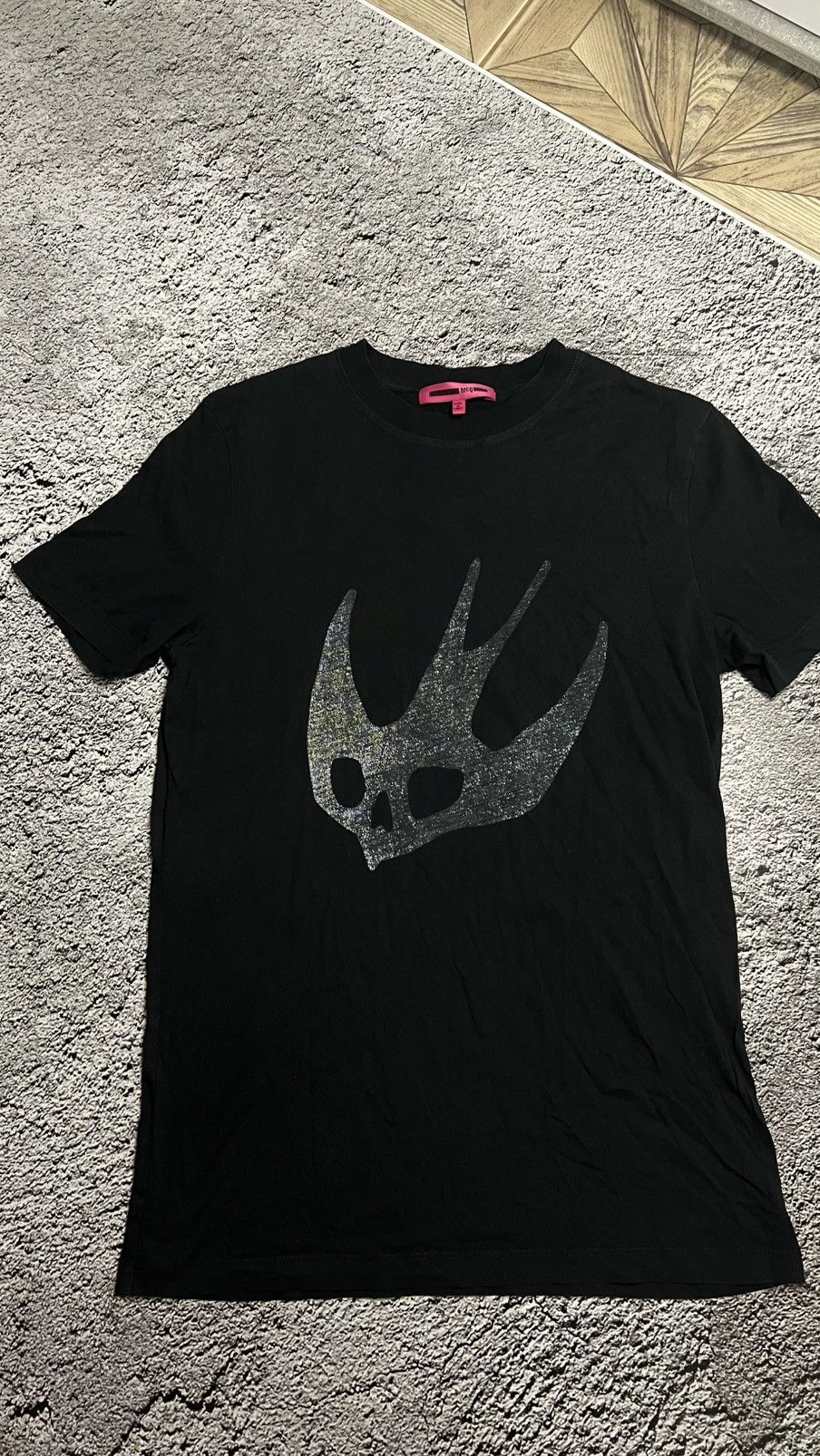Alexander McQueen × MCQ Alexander McQueen MCQ swallow big logo overprint t shirt Size US L / EU 52-54 / 3 - 2 Thumbnail