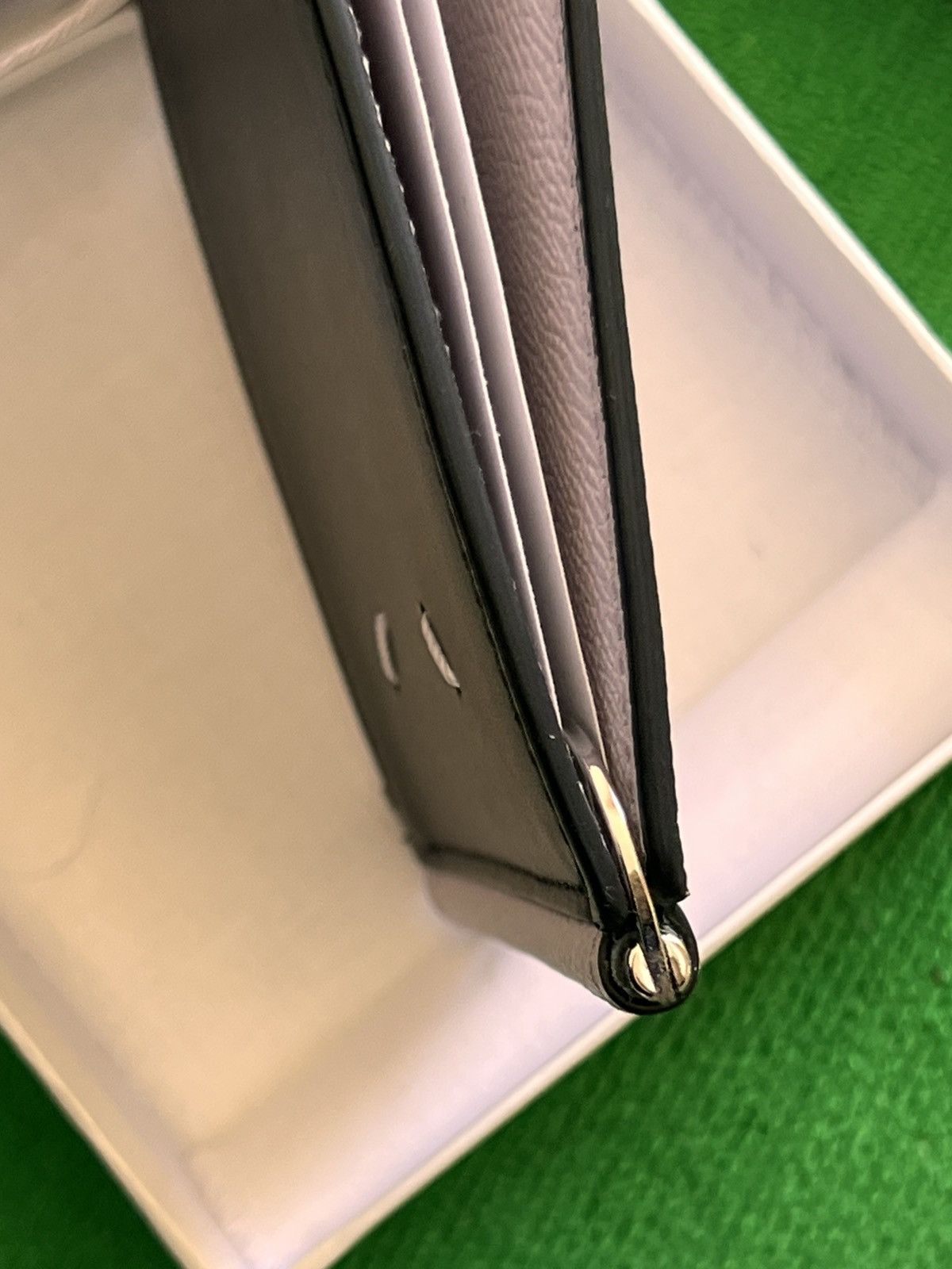 Maison Margiela Maison Margiela Leather Zip Card Holder Wallet Black clip Size ONE SIZE - 19 Thumbnail