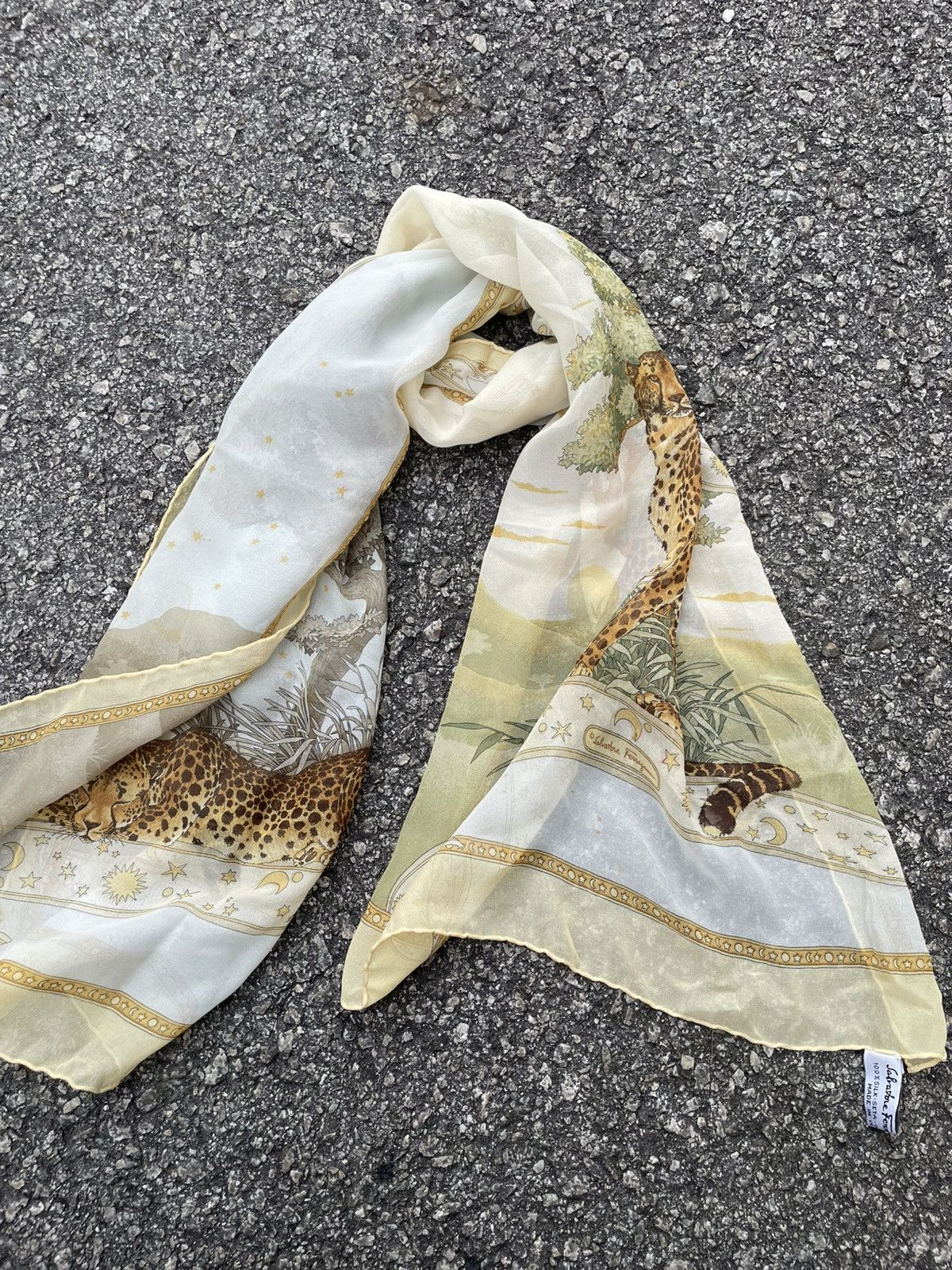 Salvatore Ferragamo Salvatore Ferragamo | Silk Scarf Size ONE SIZE - 7 Thumbnail