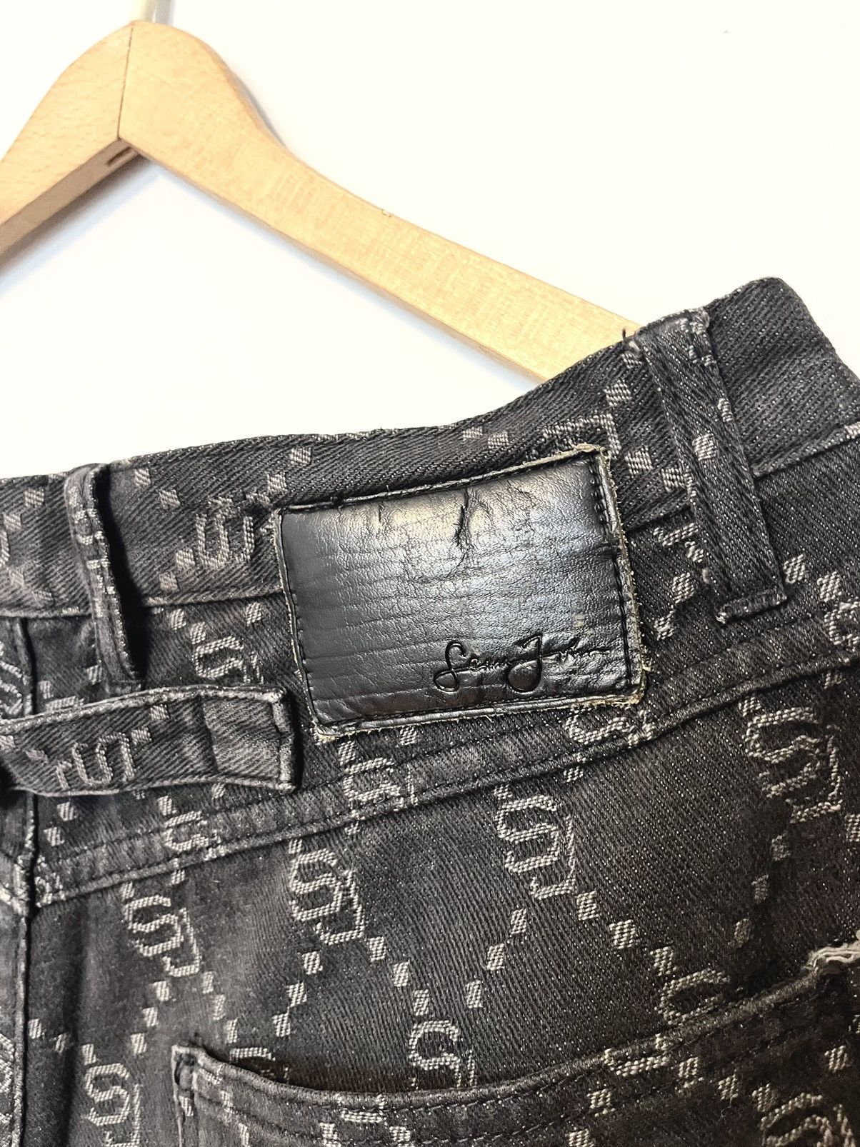 Sean John Vintage Sean John Gucci monogram denim pants Size US 30 / EU 46 - 7 Thumbnail