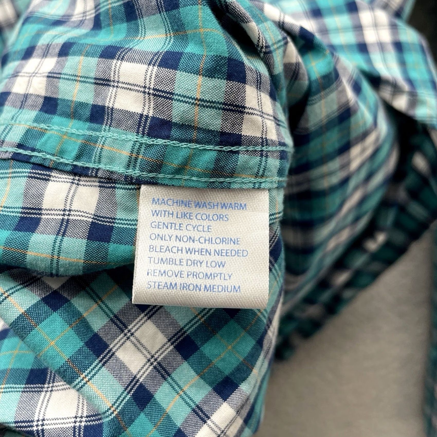 Southern Tide Southern Tide Shirt Mens L Classic Fit Plaid Button-Up Casual Preppy Green Blue Multicolor Lounge Shirt Mens L Size US L / EU 52-54 / 3 - 7 Thumbnail