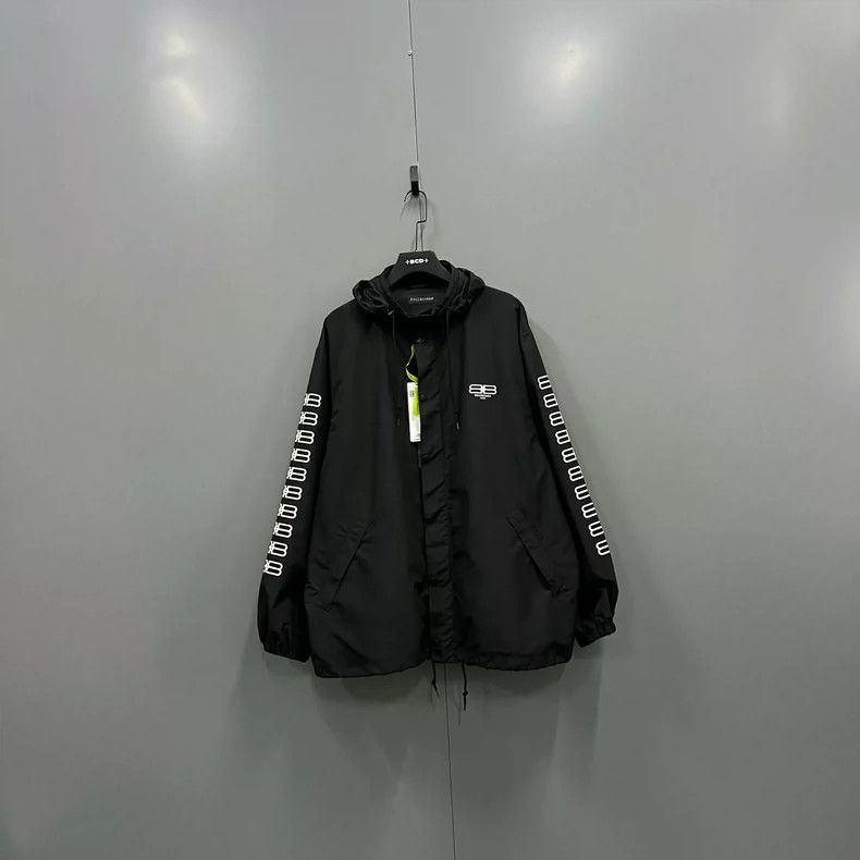 Balenciaga Balenciaga Side BB Print Jacket - dmc Size US S / EU 44-46 / 1 - 1 Thumbnail